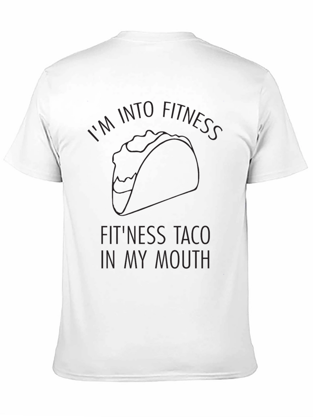 Fitness Taco Black T-Shirt