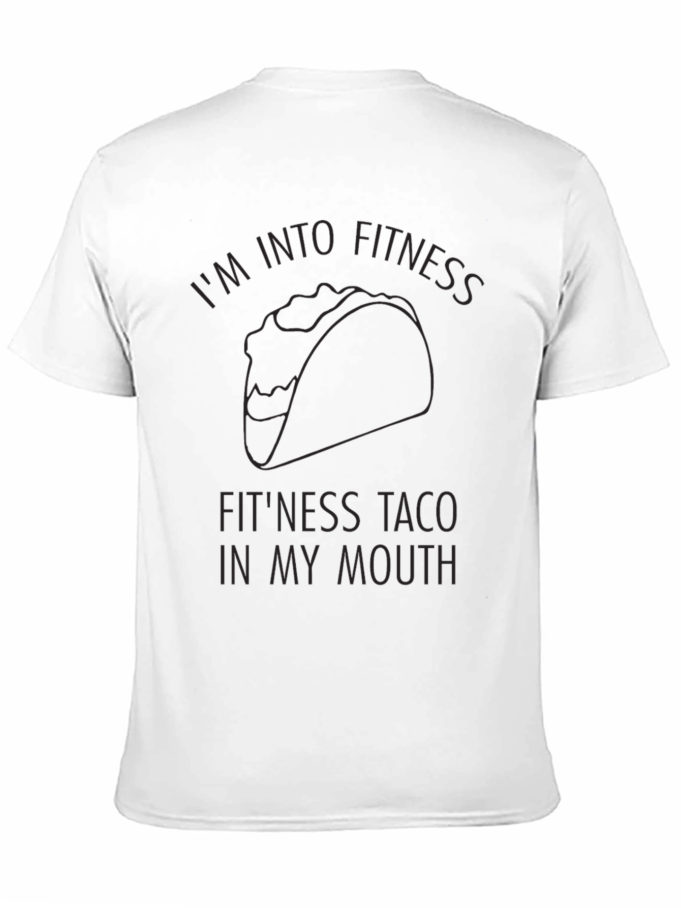 Fitness Taco Black T-Shirt