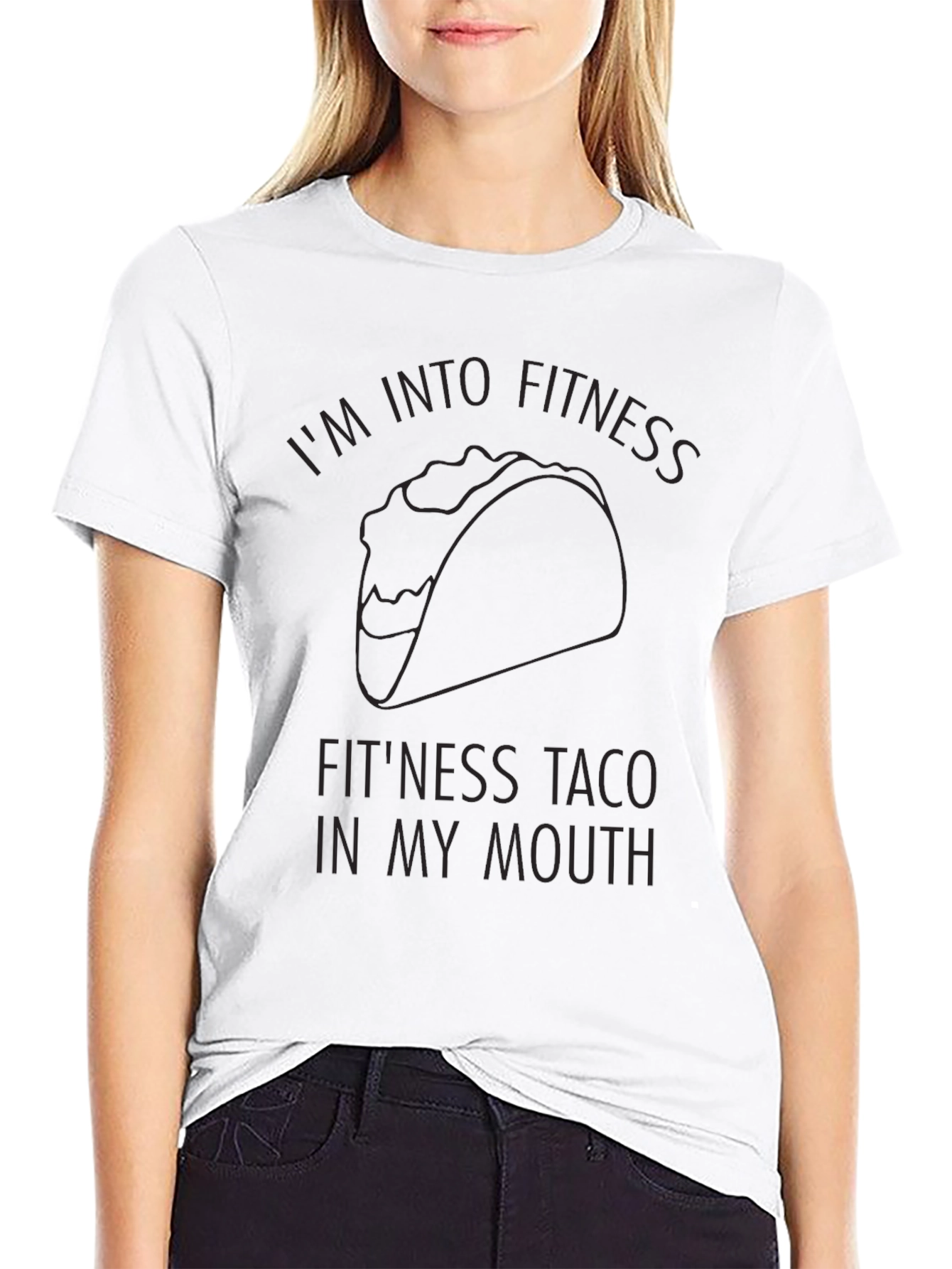 Fitness Taco Black T-Shirt