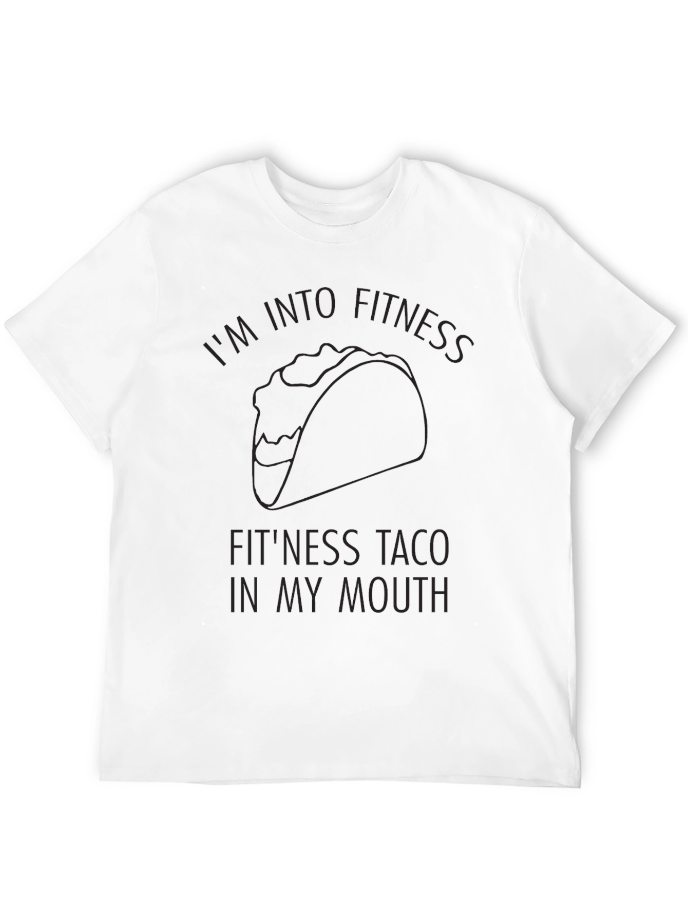 Fitness Taco Black T-Shirt