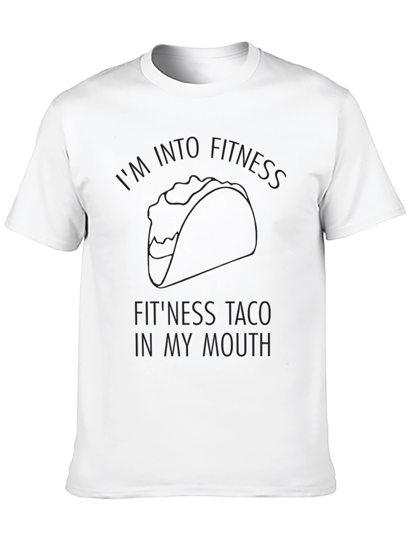 Fitness Taco Black T-Shirt