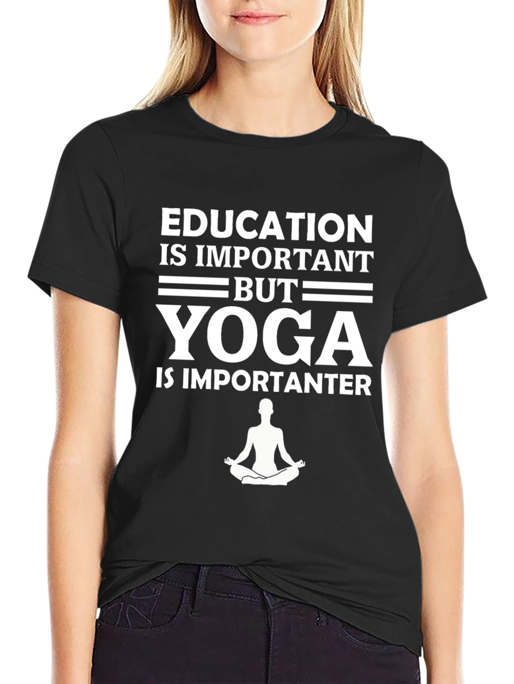 Yoga is Importanter Graphic Tee
