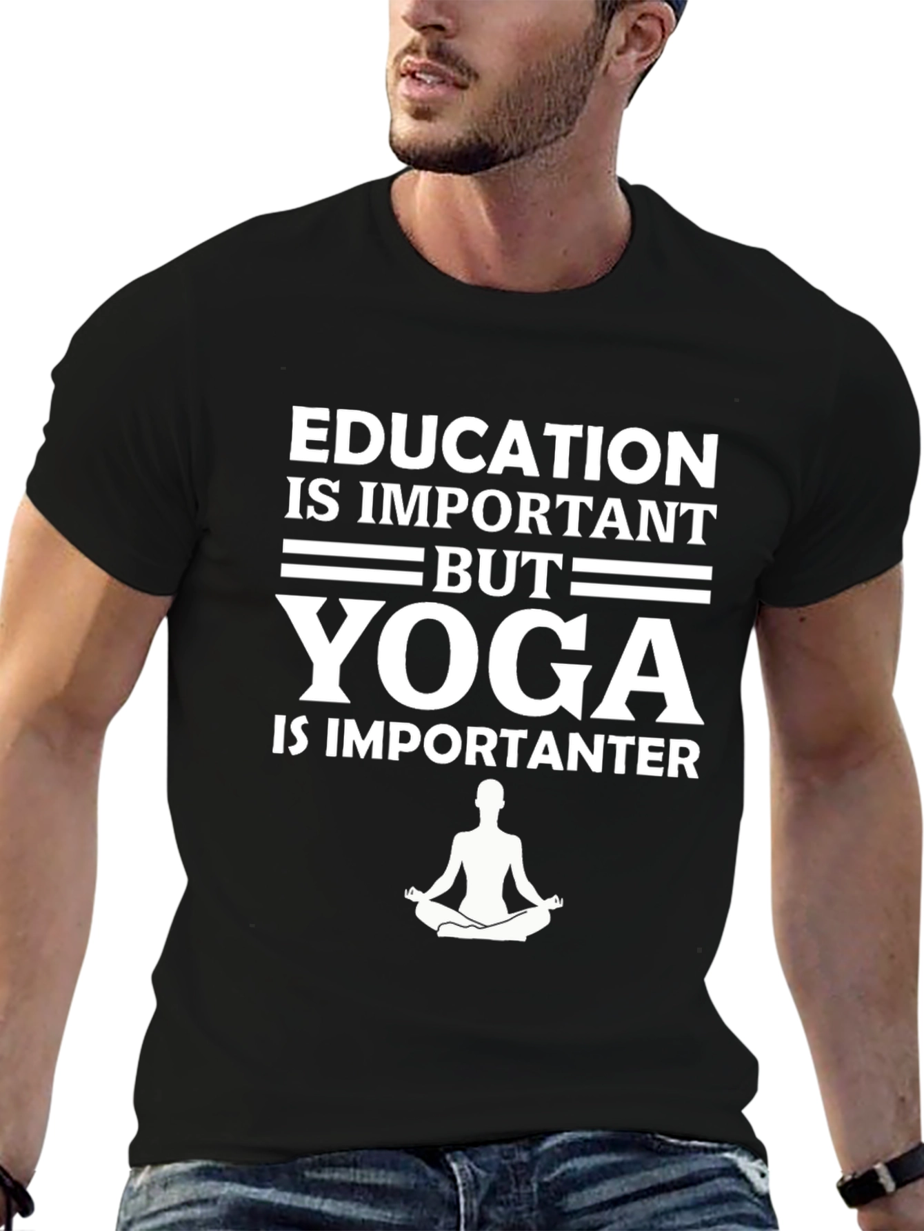 Yoga is Importanter Graphic Tee