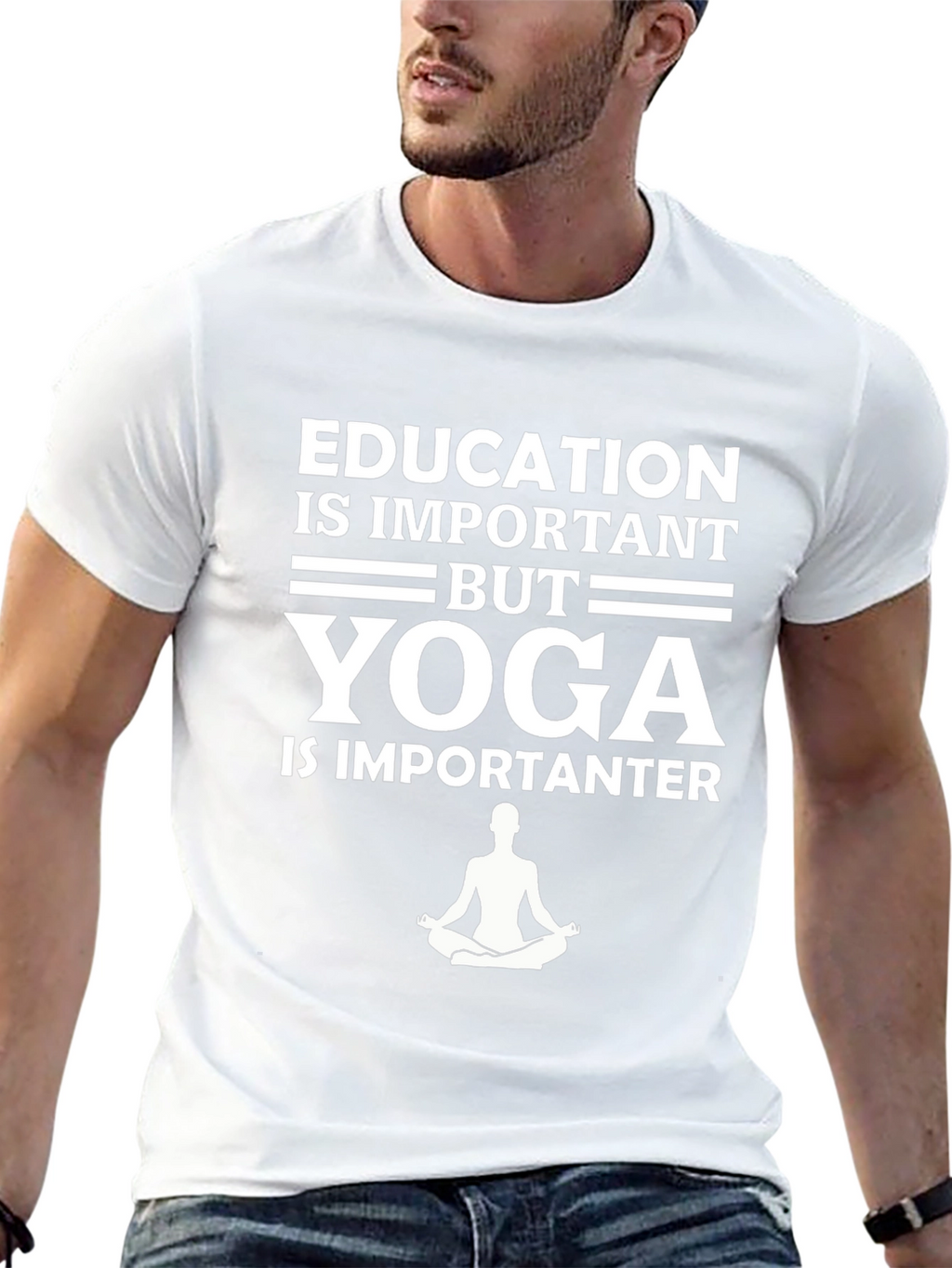 Yoga is Importanter Graphic Tee