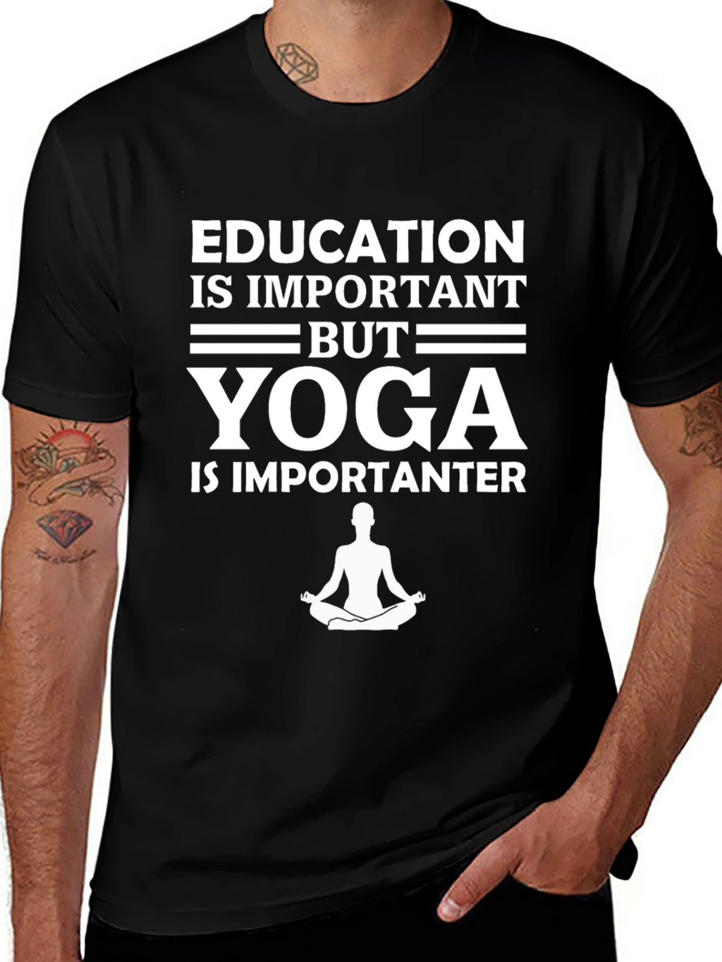 Yoga is Importanter Graphic Tee