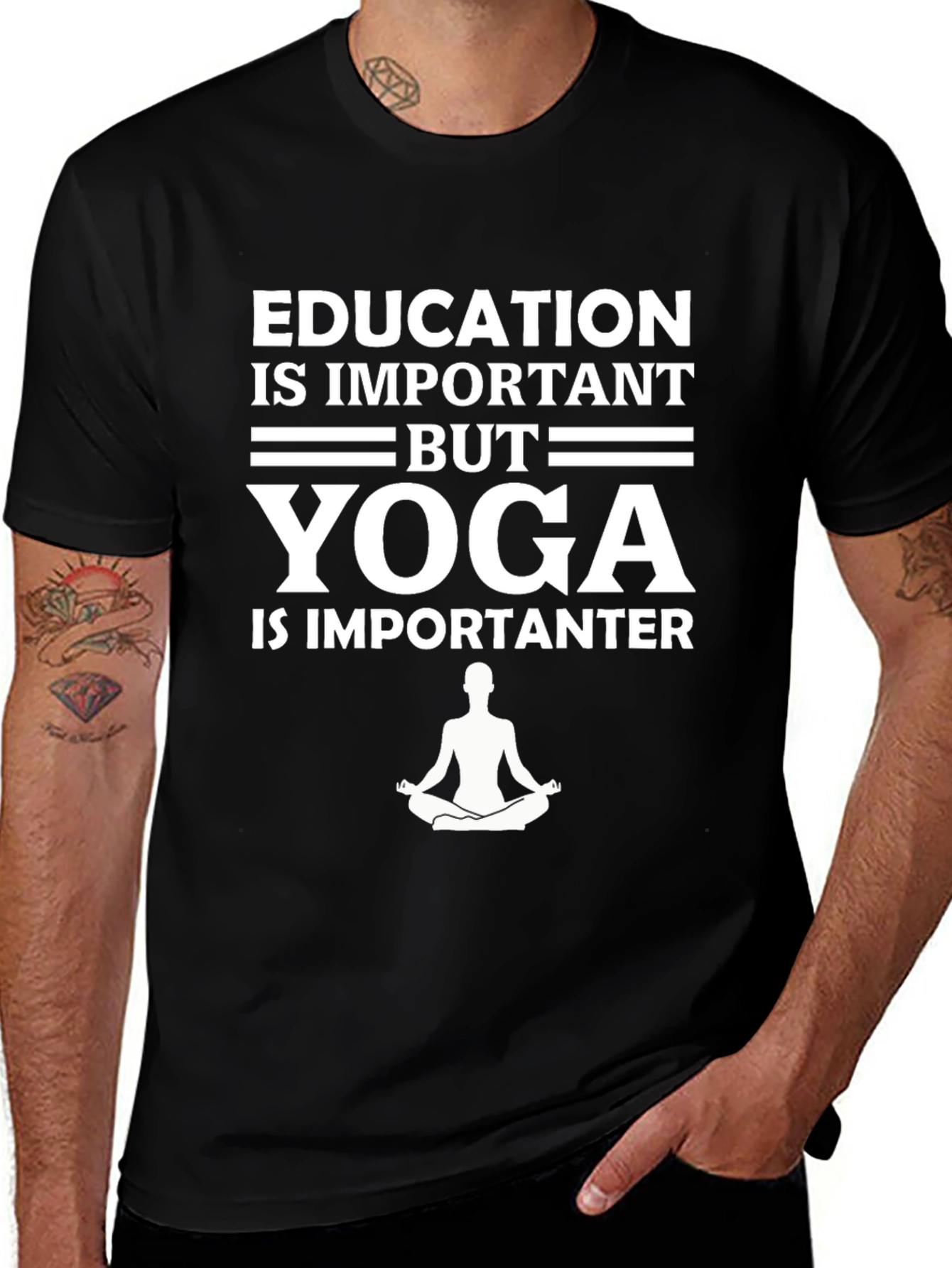 Yoga is Importanter Graphic Tee