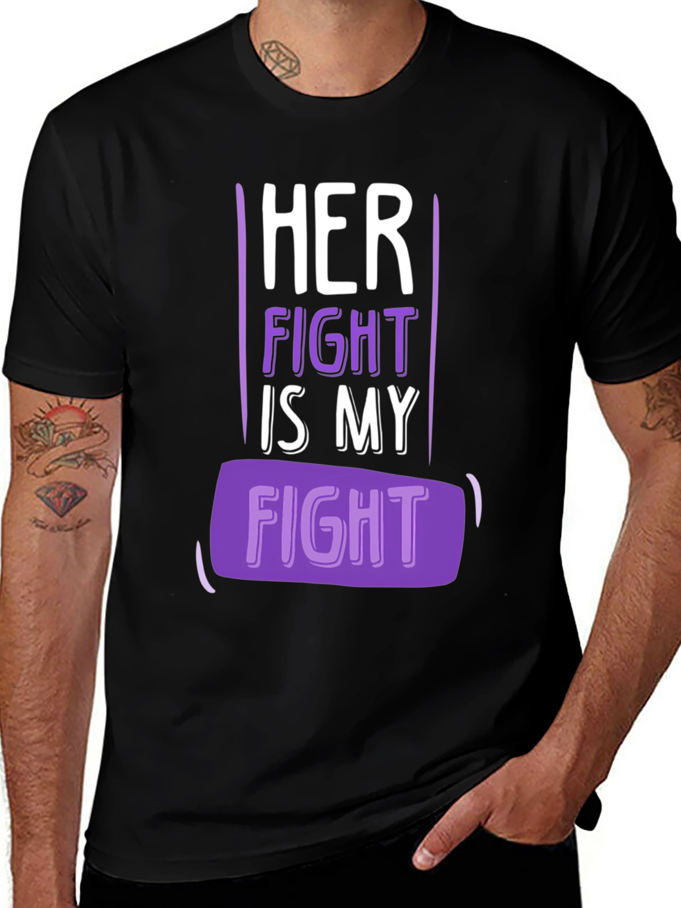 Her Fight Is My Fight Graphic Tee