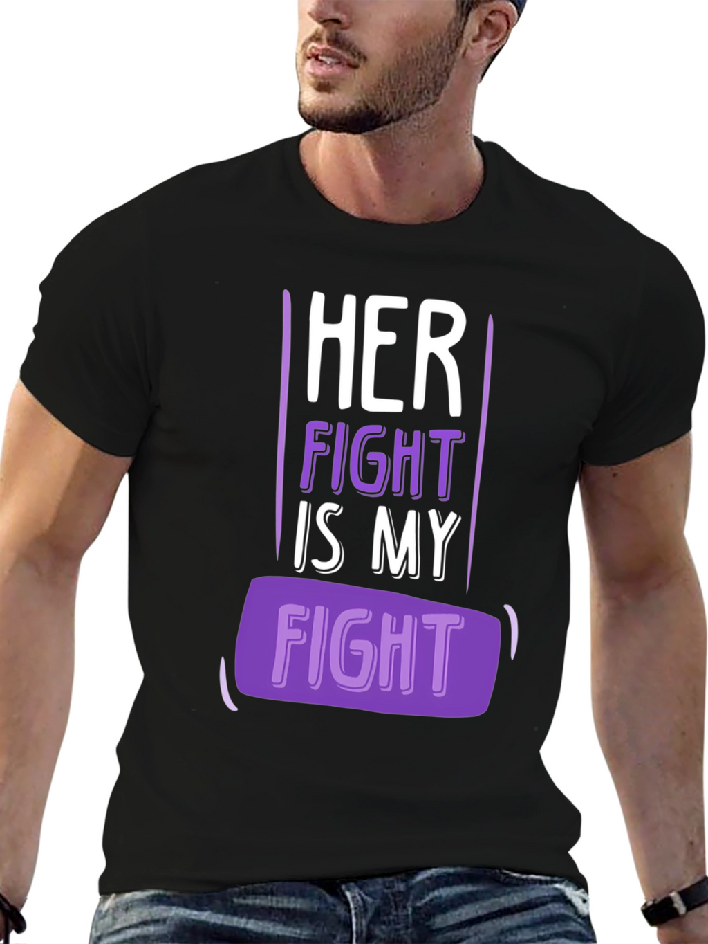 Her Fight Is My Fight Graphic Tee