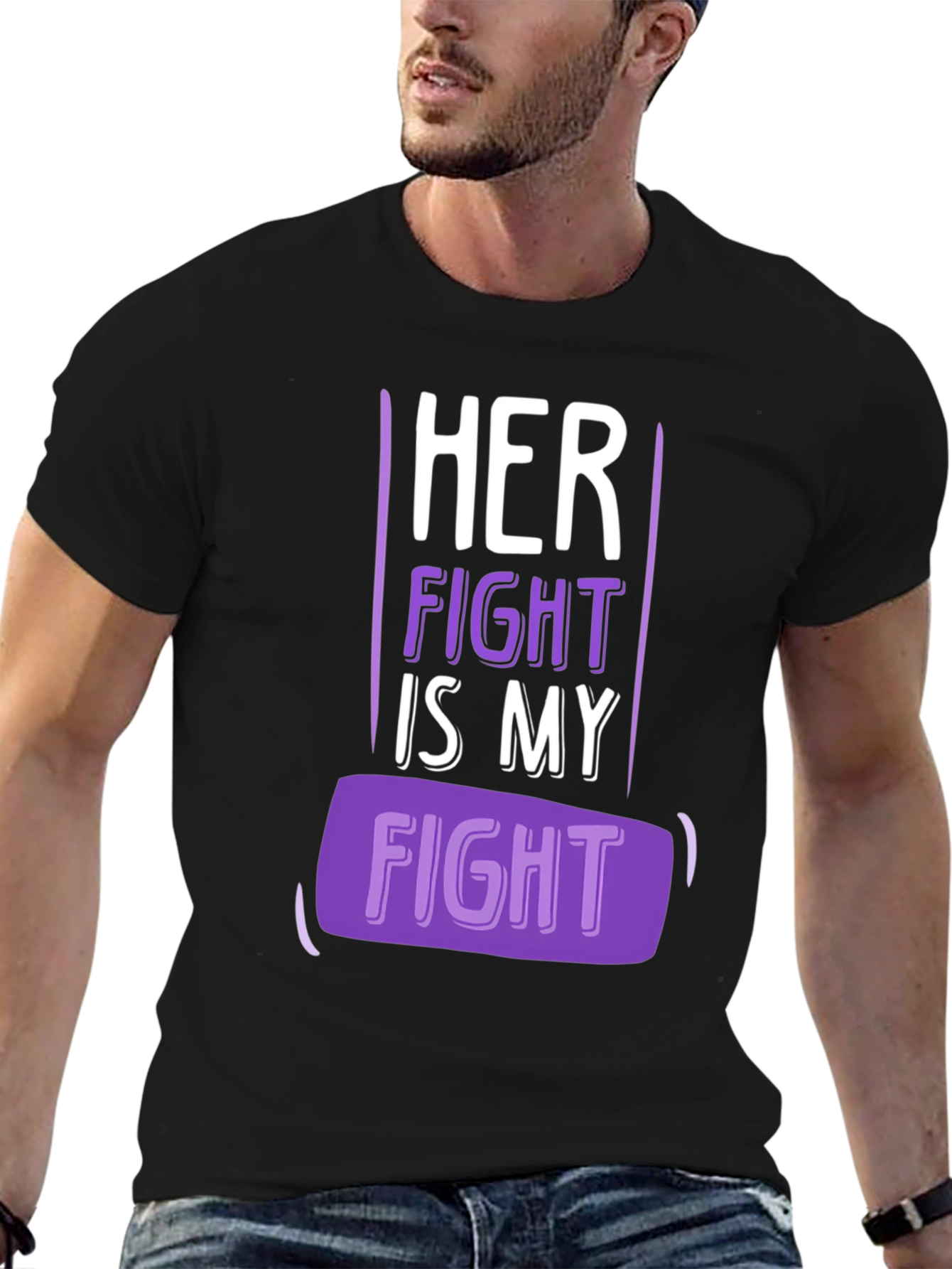 Her Fight Is My Fight Graphic Tee