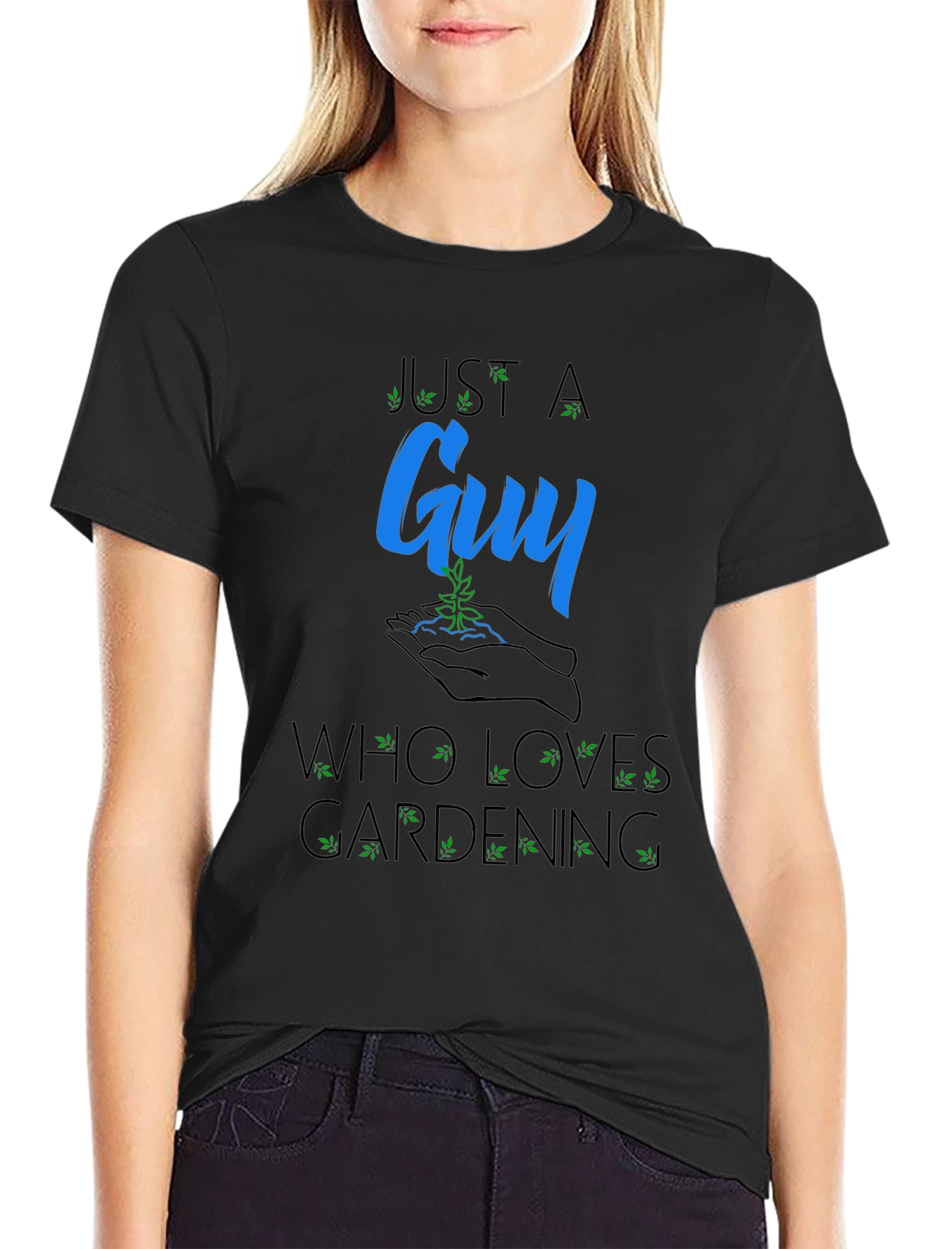 Just a Guy Who Loves Gardening T-Shirt