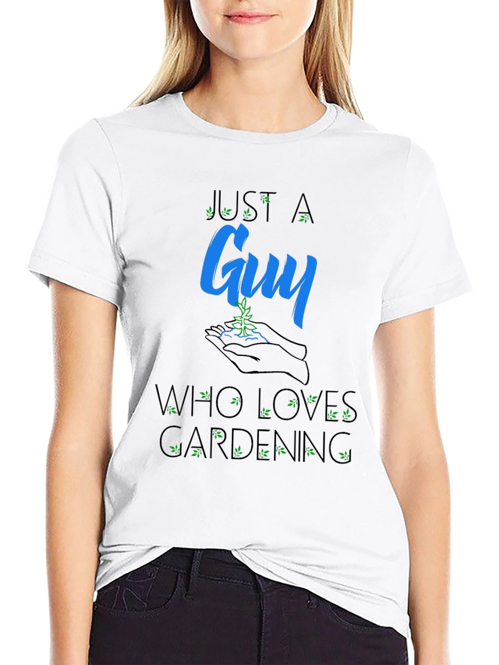 Just a Guy Who Loves Gardening T-Shirt