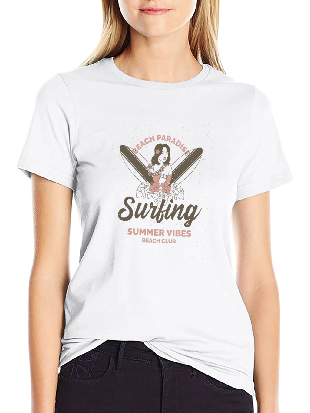 Beach Paradise Surfing Club Tee