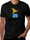 Mages Dont Kill People - Spells Do T-Shirt