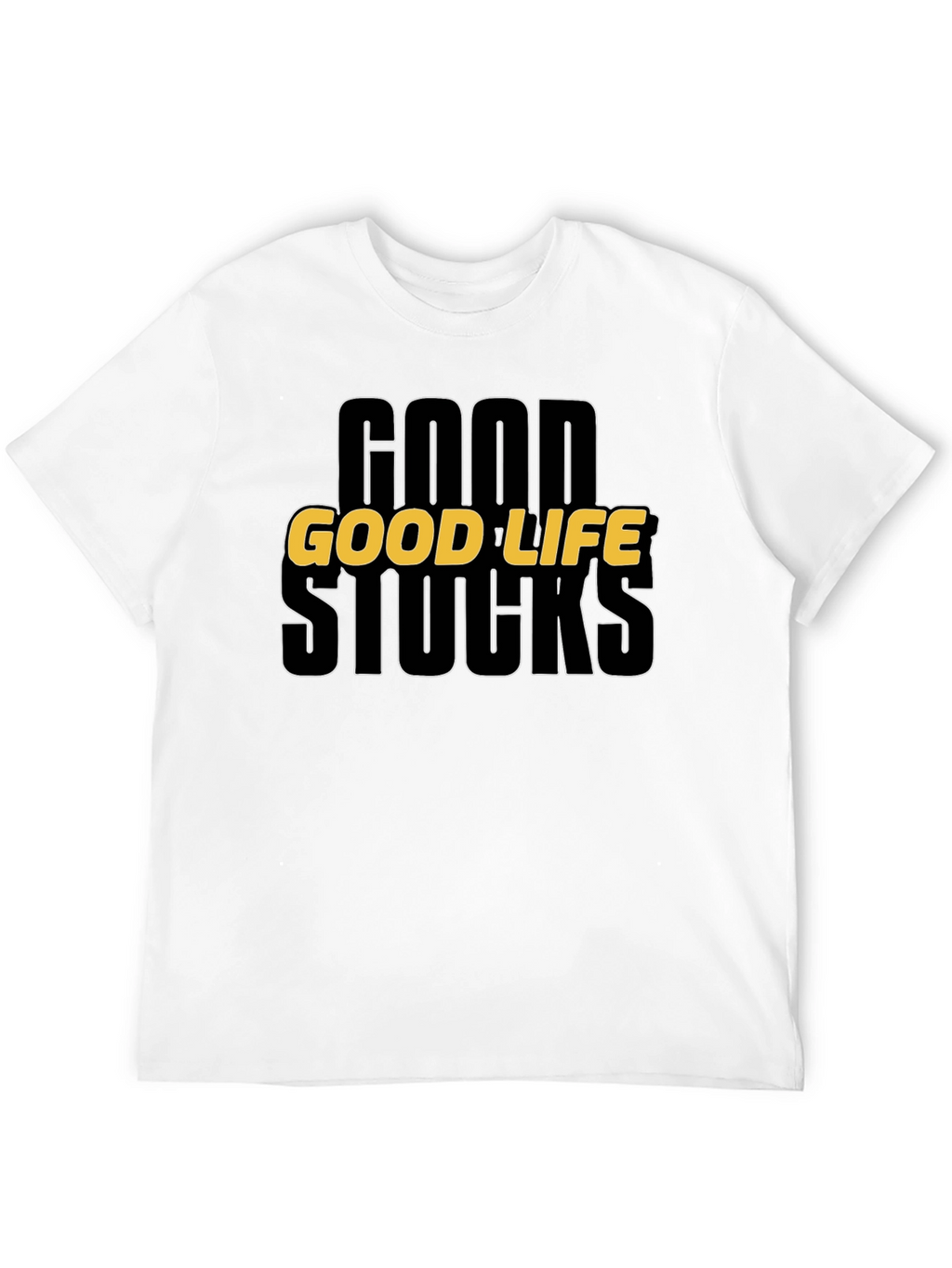 Good Life Stocks Graphic Tee - Casual Style