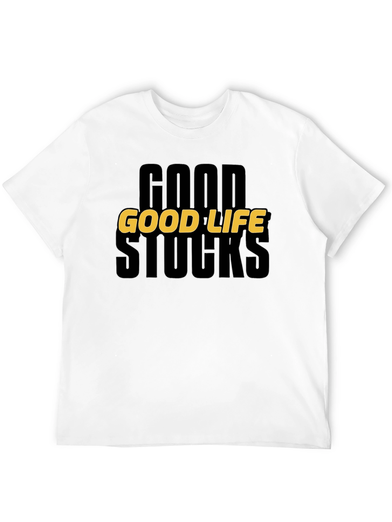 Good Life Stocks Graphic Tee - Casual Style