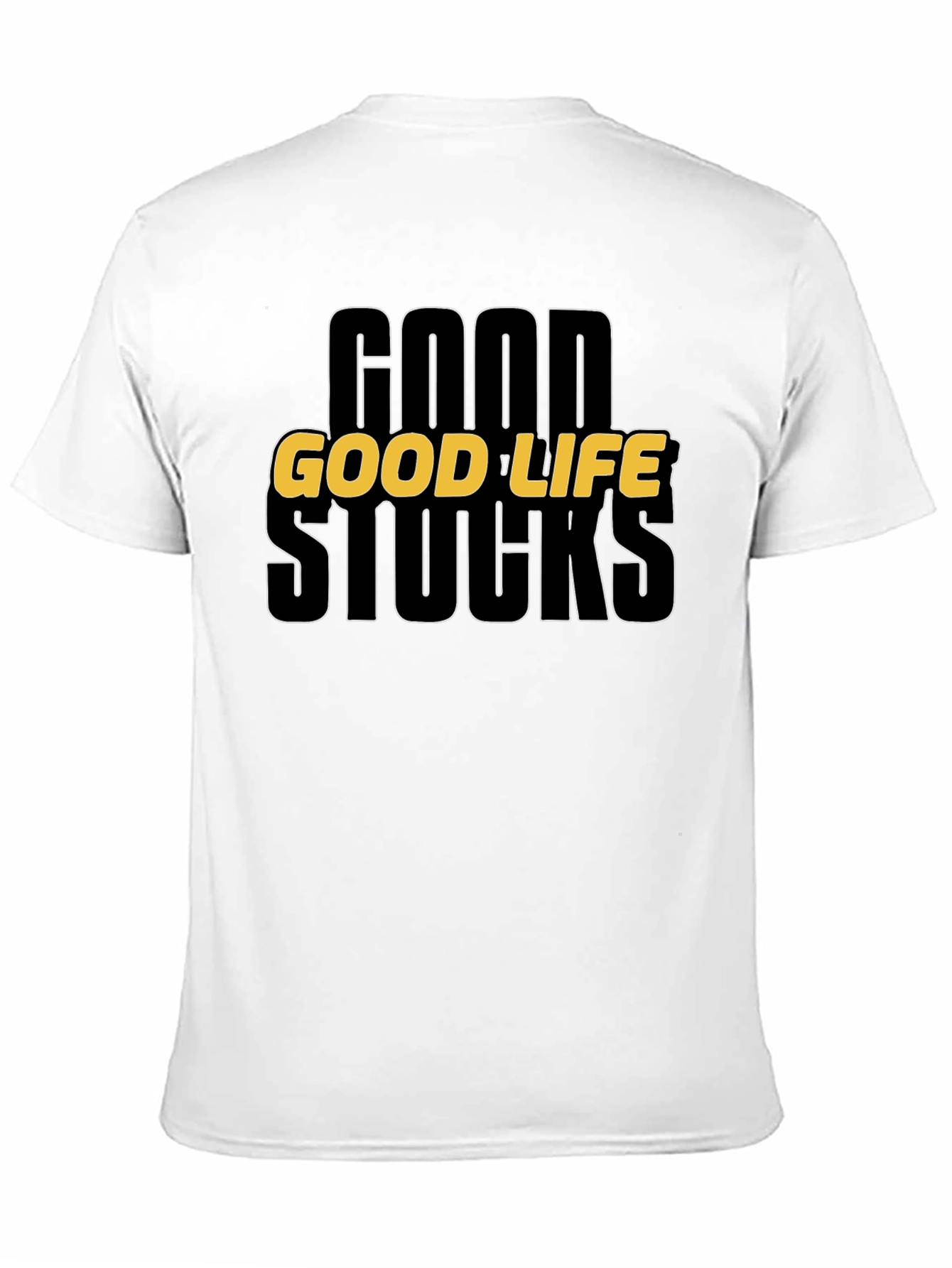 Good Life Stocks Graphic Tee - Casual Style