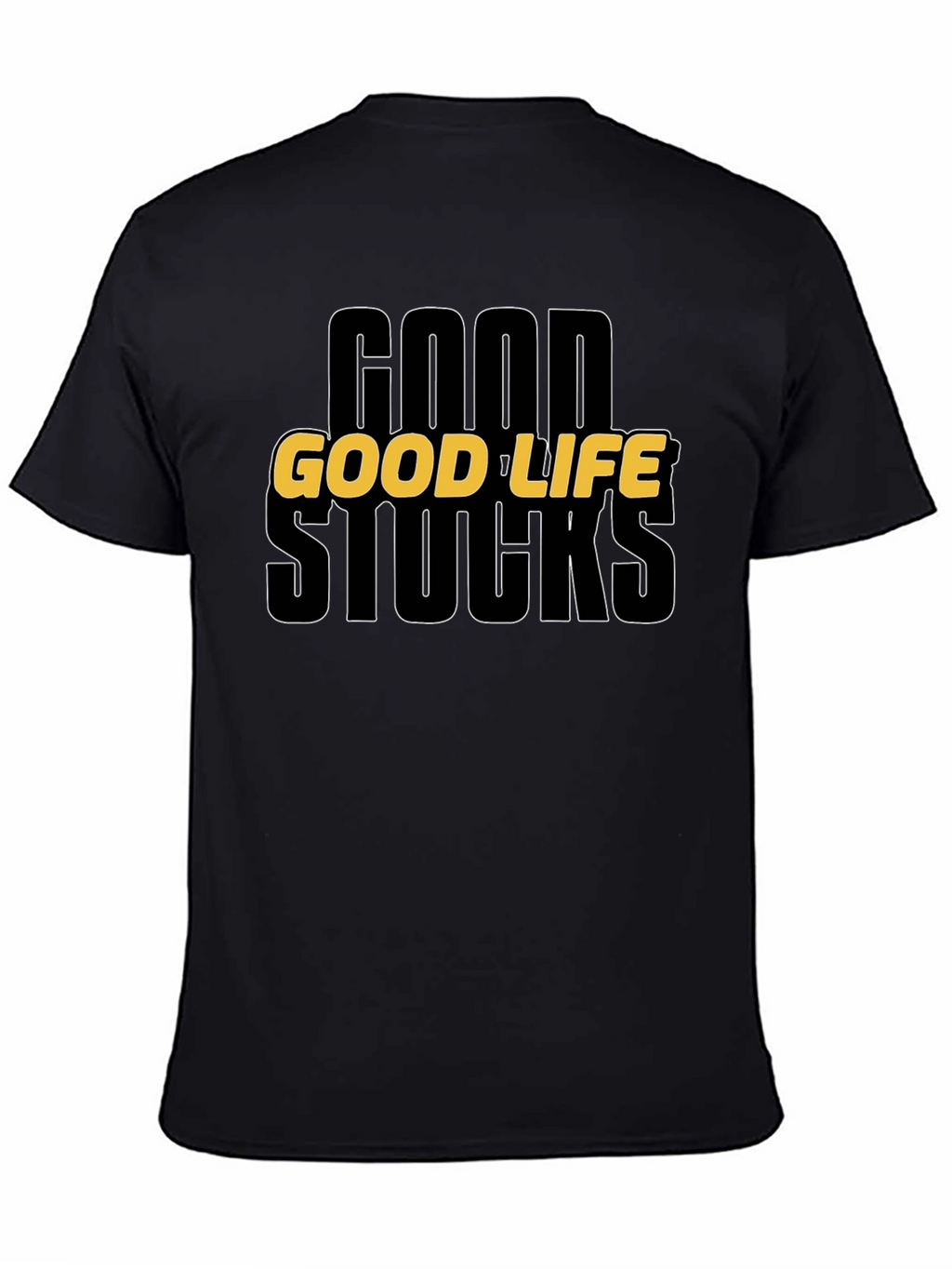 Good Life Stocks Graphic Tee - Casual Style