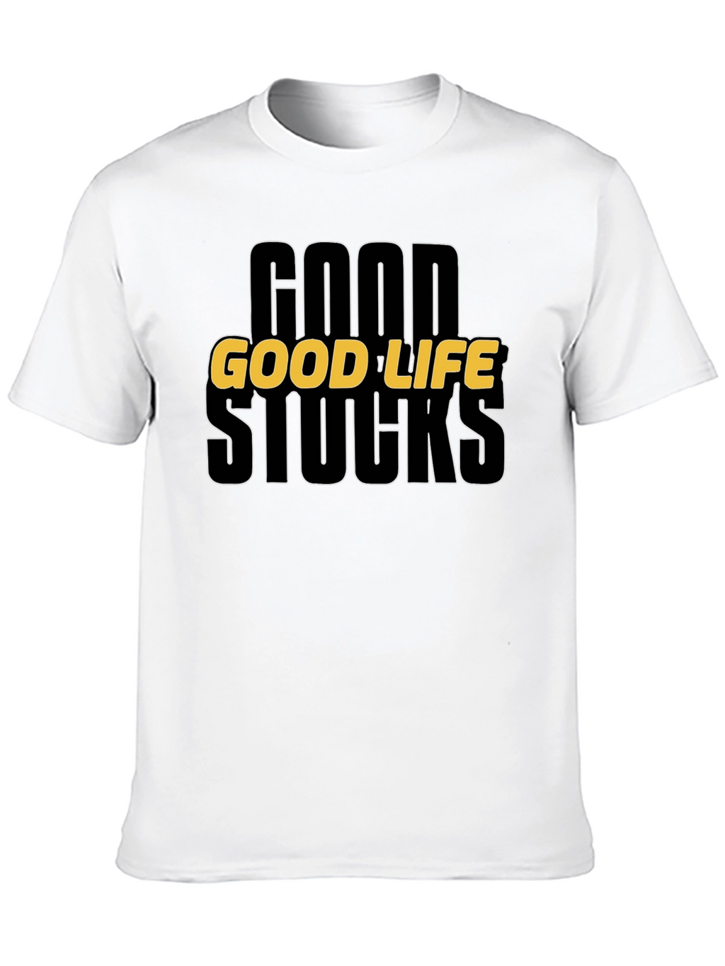 Good Life Stocks Graphic Tee - Casual Style