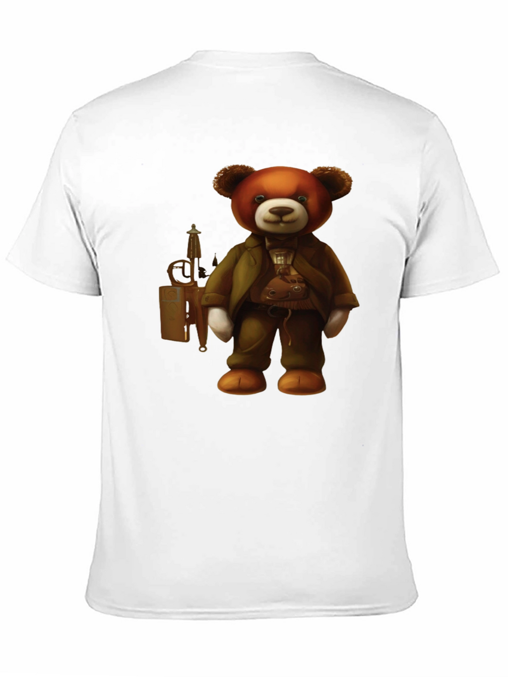 Steampunk Teddy Bear Graphic T-Shirt