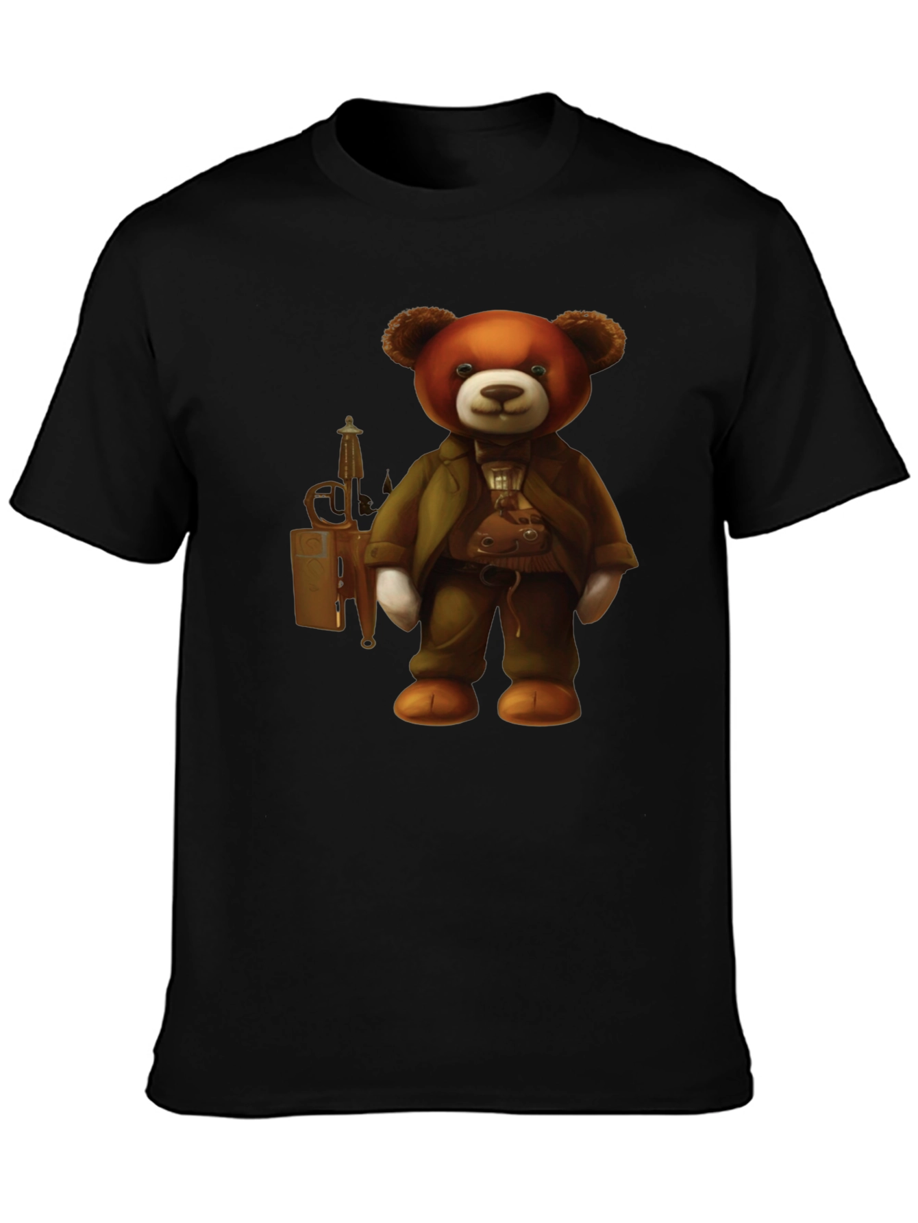 Steampunk Teddy Bear Graphic T-Shirt