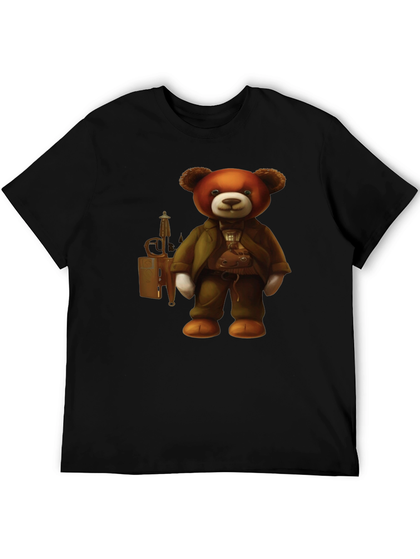 Steampunk Teddy Bear Graphic T-Shirt