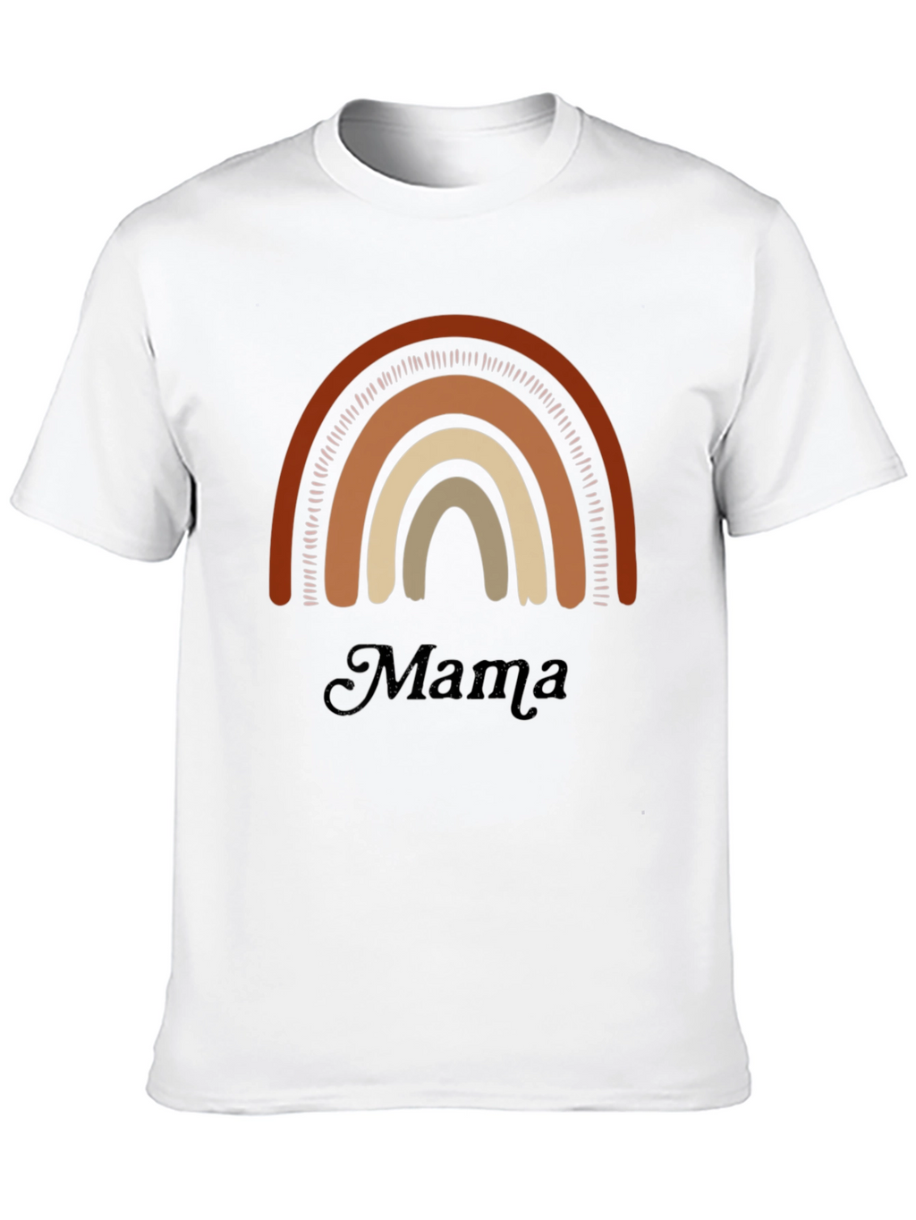 Mama Rainbow Graphic Tee - Comfort & Style