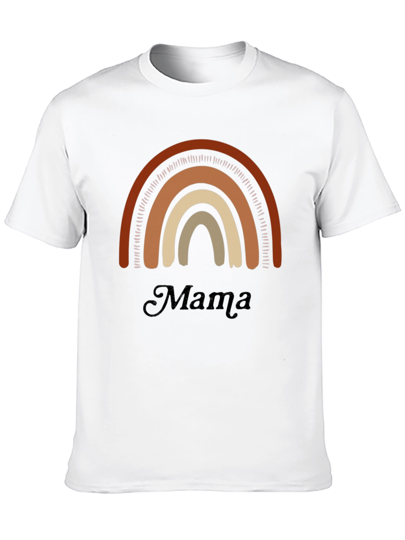 Mama Rainbow Graphic Tee - Comfort & Style