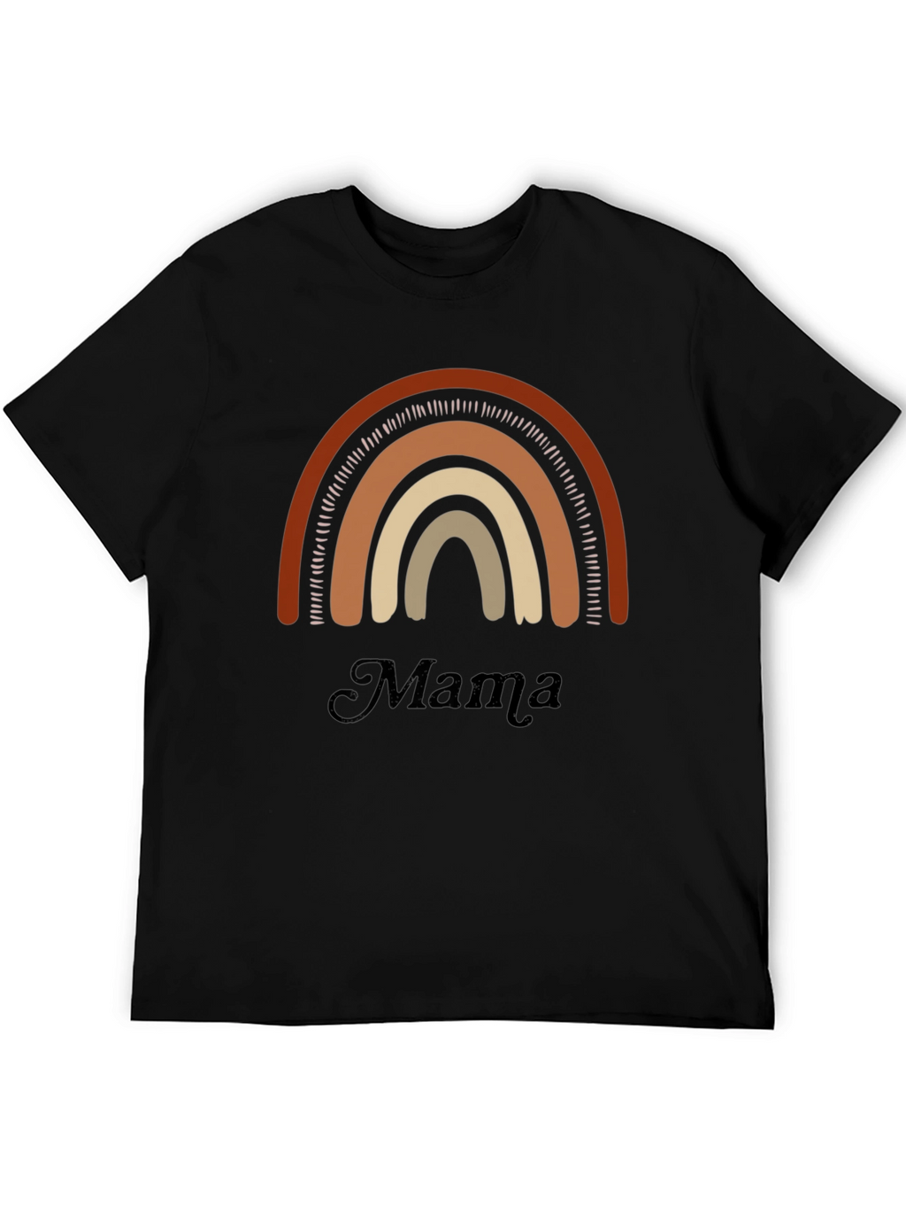Mama Rainbow Graphic Tee - Comfort & Style