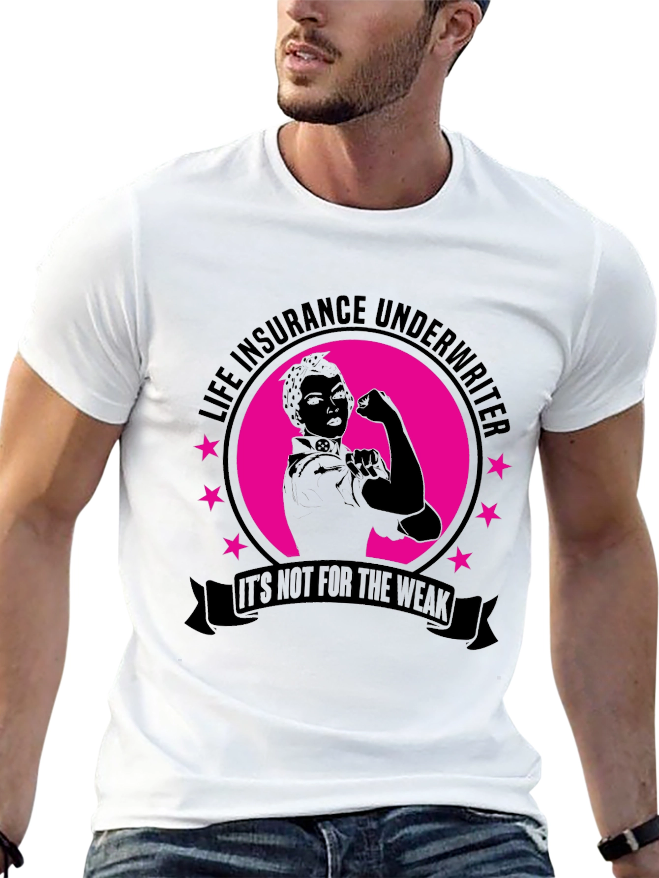 Life Insurance Underwriter T-Shirt - Strong Women