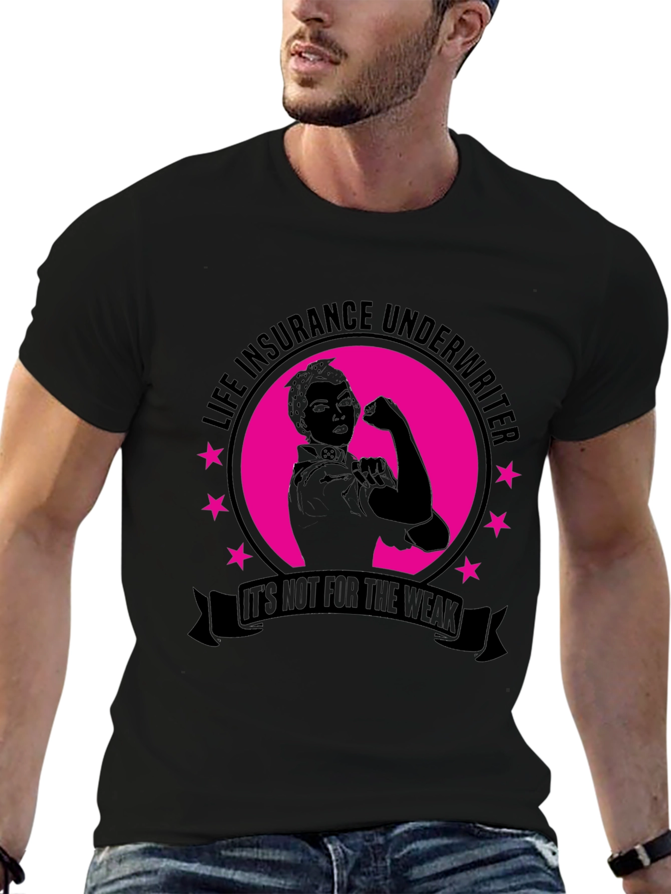 Life Insurance Underwriter T-Shirt - Strong Women