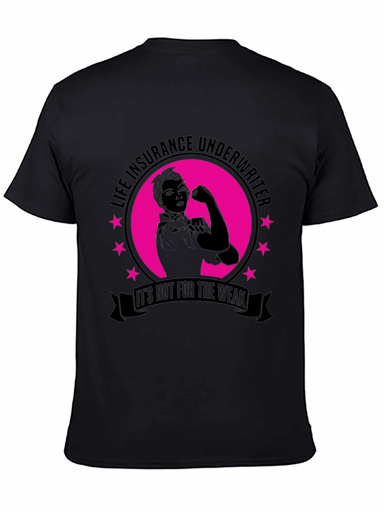 Life Insurance Underwriter T-Shirt - Strong Women