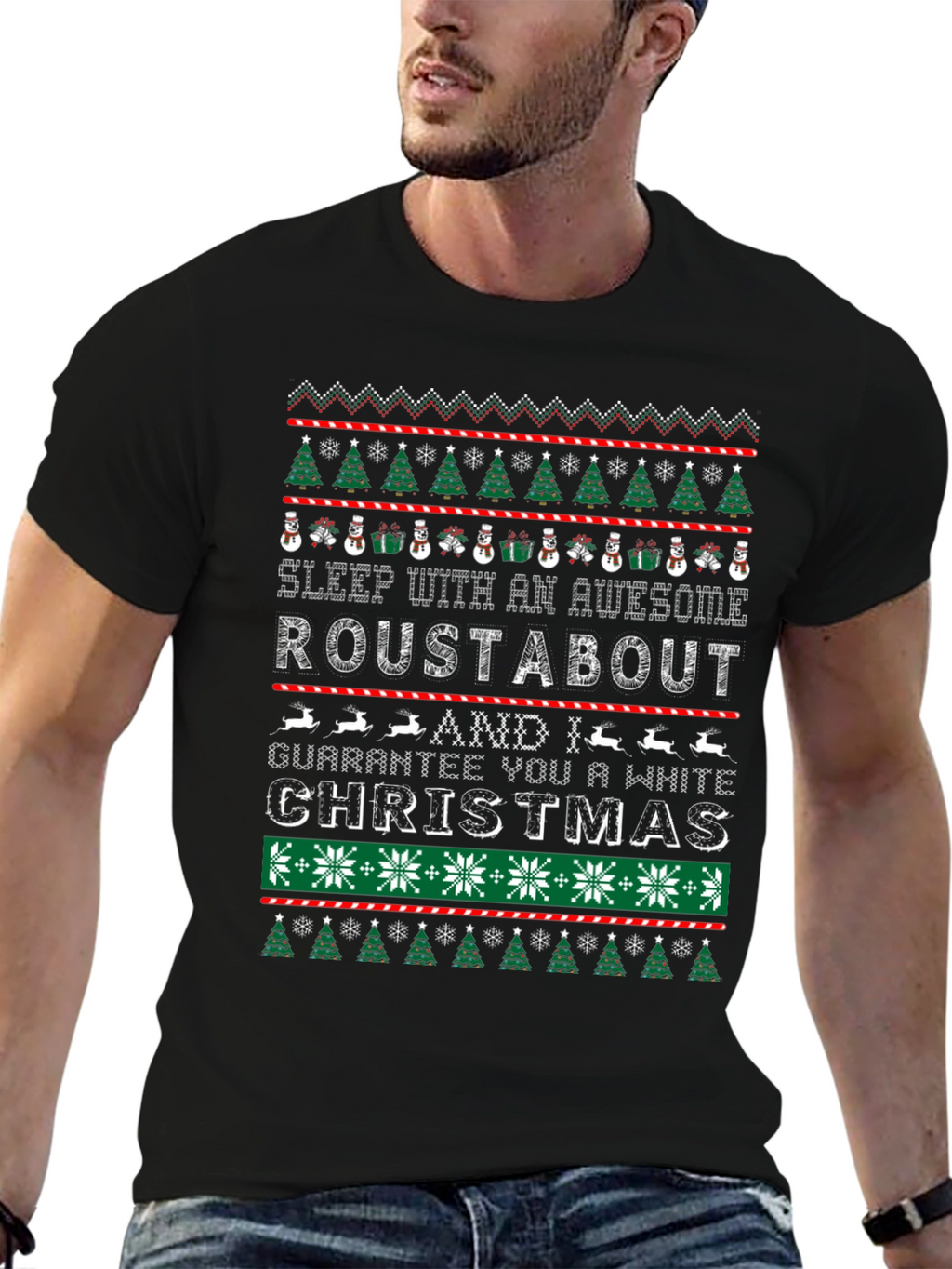 Roustabout Christmas T-Shirt