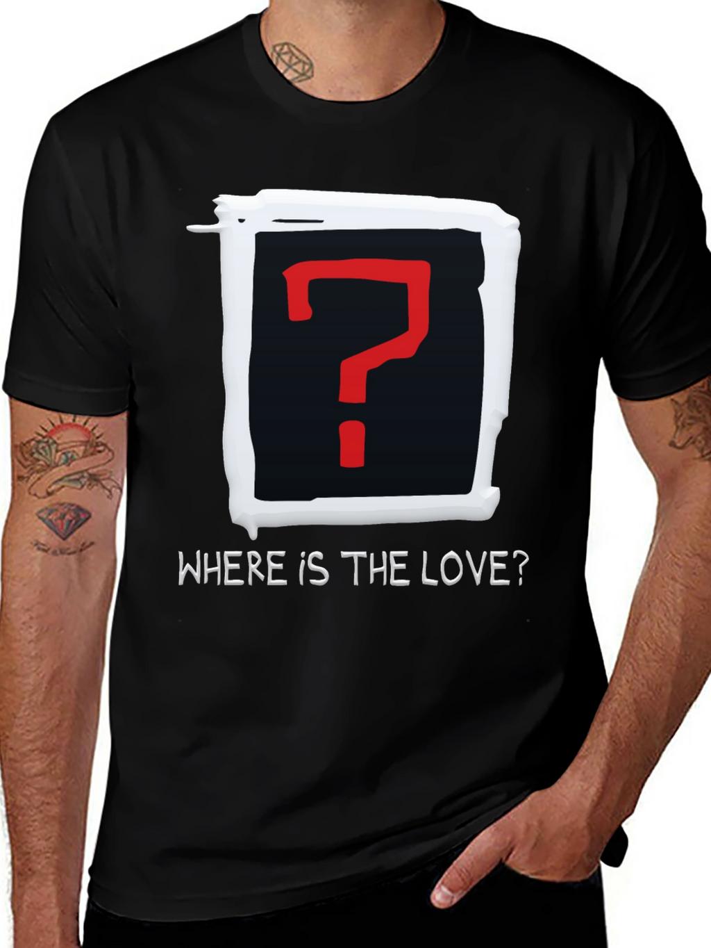 Where is the Love? Graphic T-Shirt