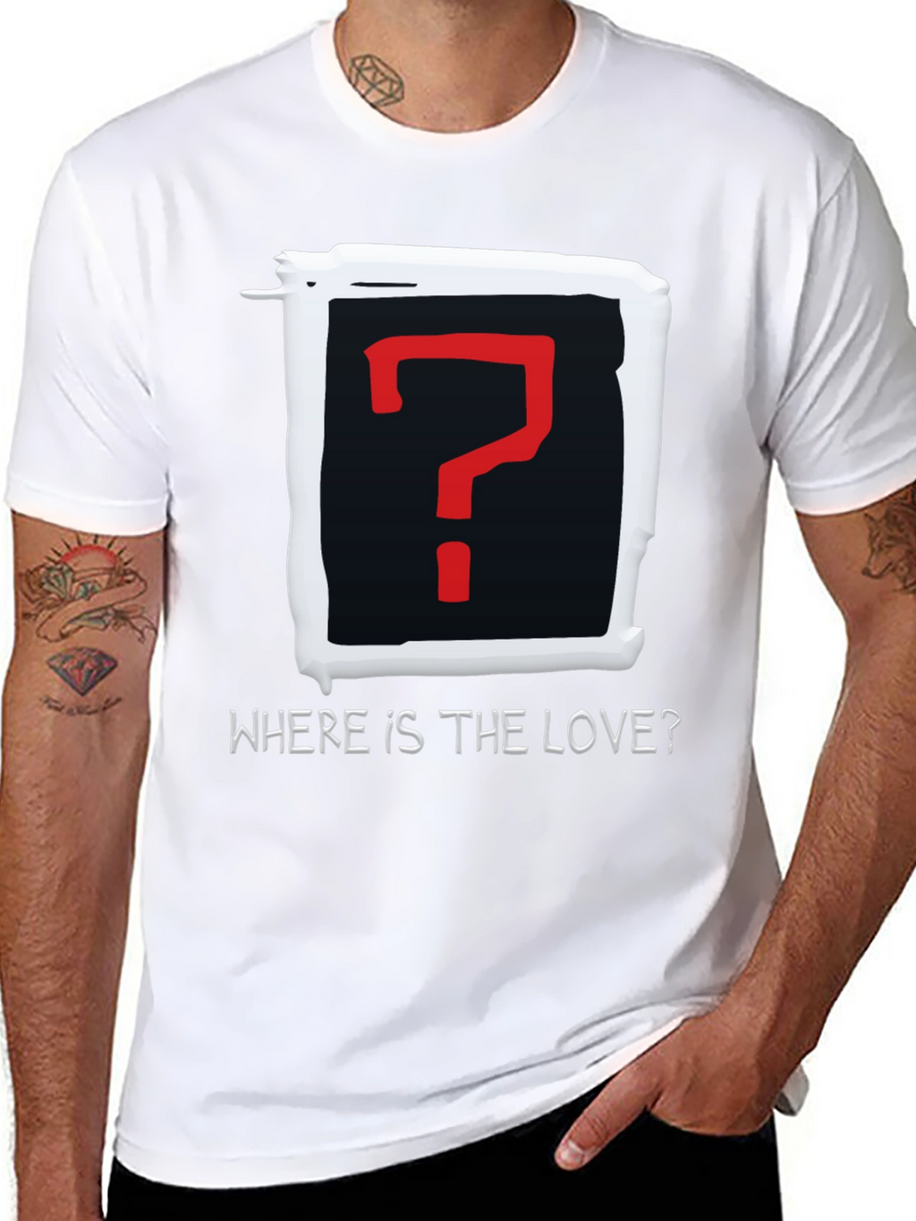 Where is the Love? Graphic T-Shirt