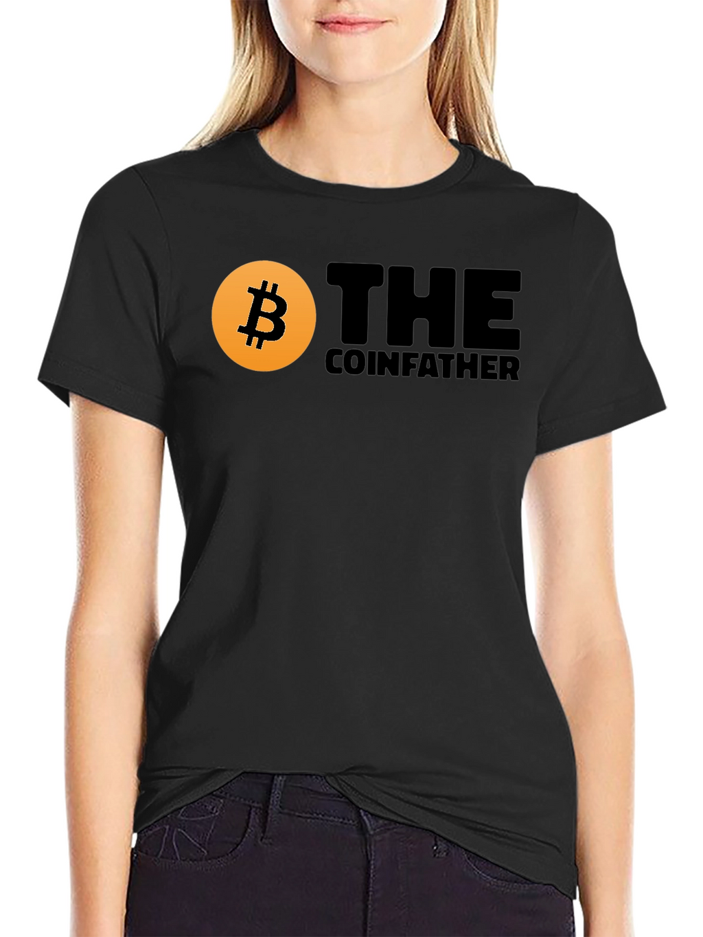 Bitcoin CoinFather T-Shirt - Crypto Fan Apparel