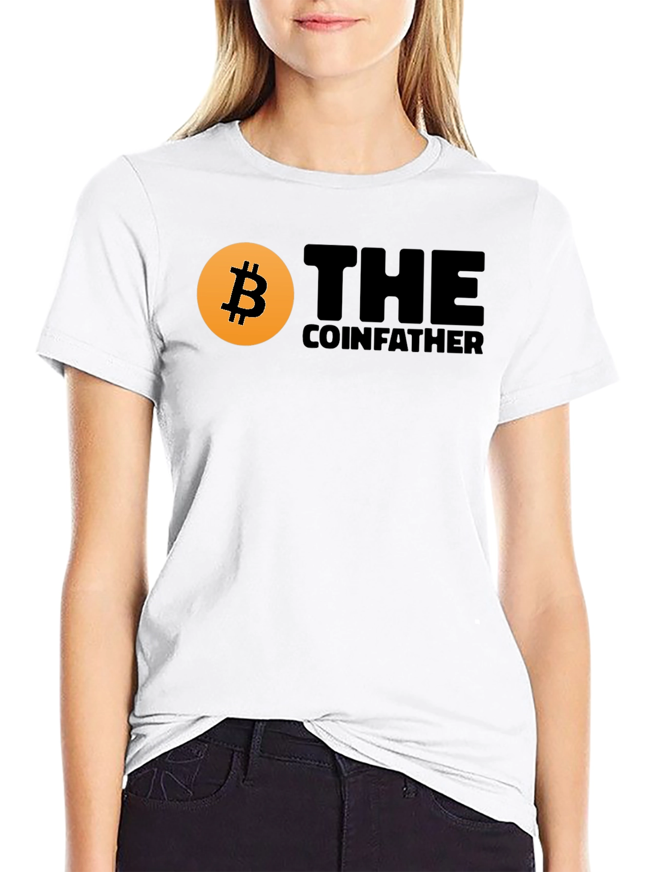 Bitcoin CoinFather T-Shirt - Crypto Fan Apparel