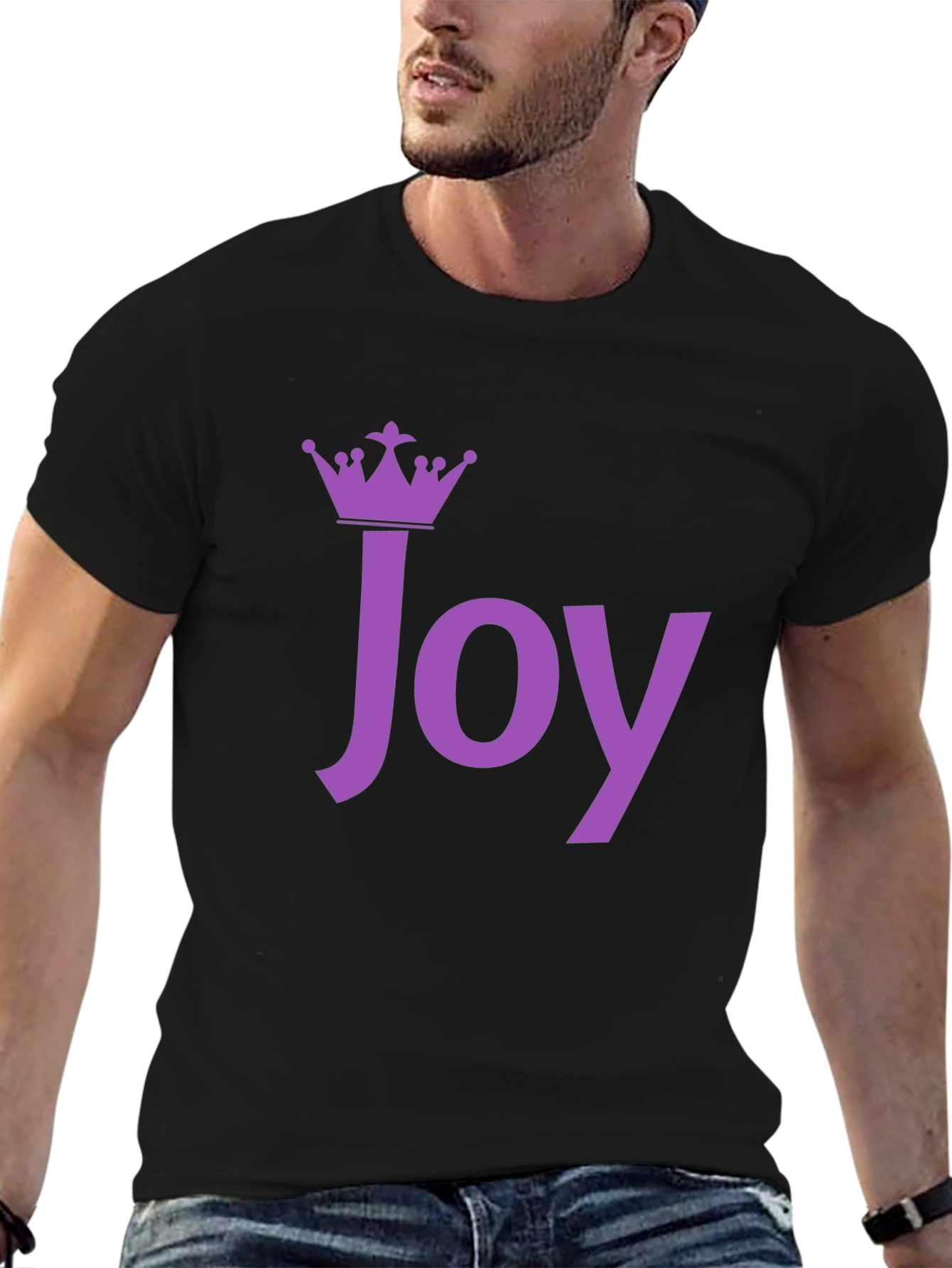 Joy Crown Black T-Shirt
