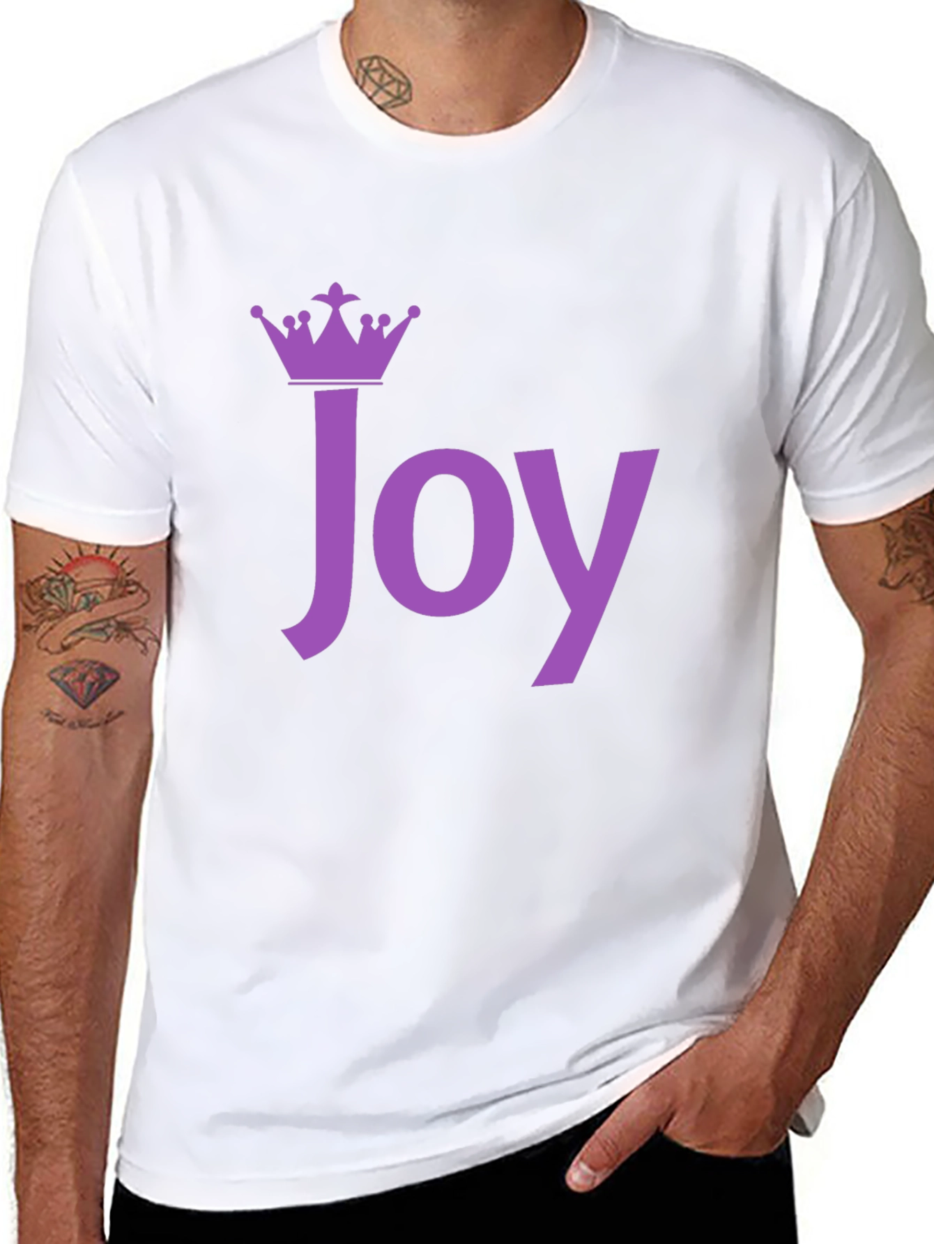 Joy Crown Black T-Shirt