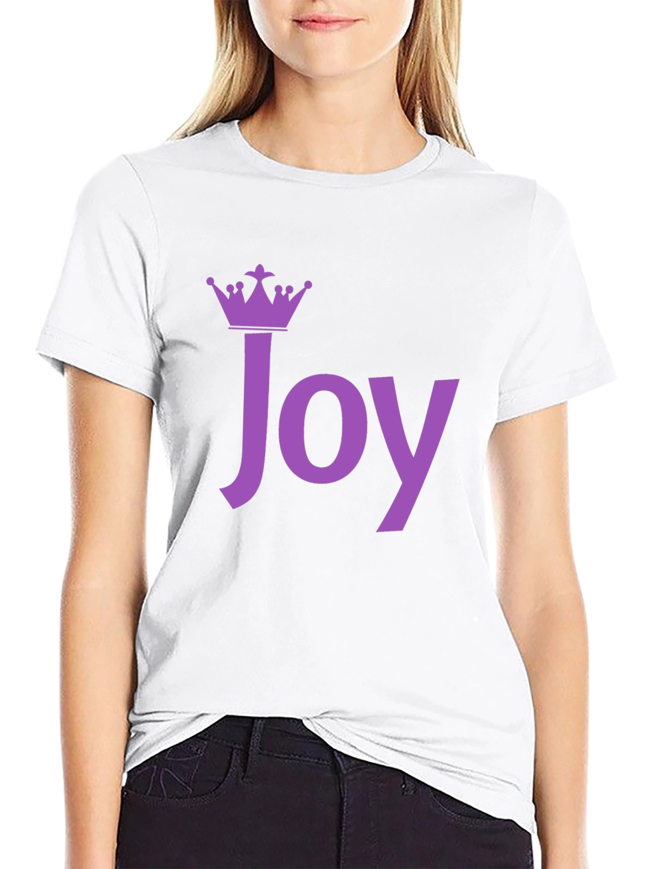 Joy Crown Black T-Shirt