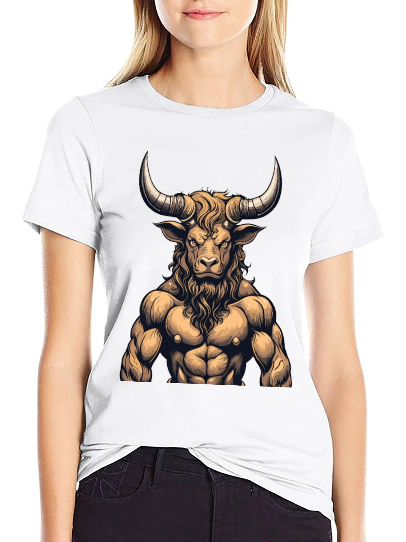 Minotaur Graphic Tee - Mythical Strength