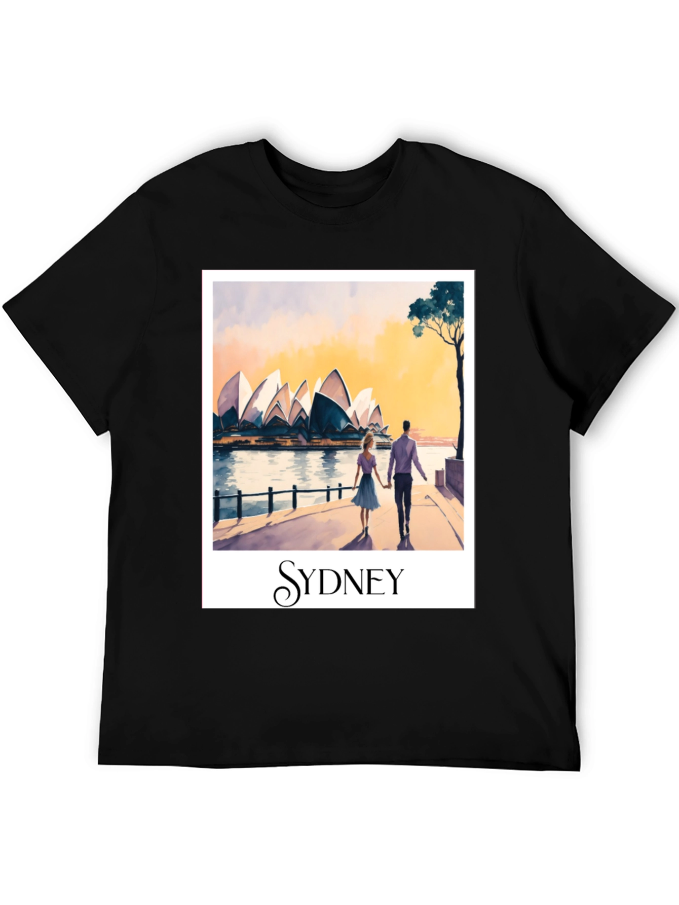 Sydney Opera House Art T-Shirt