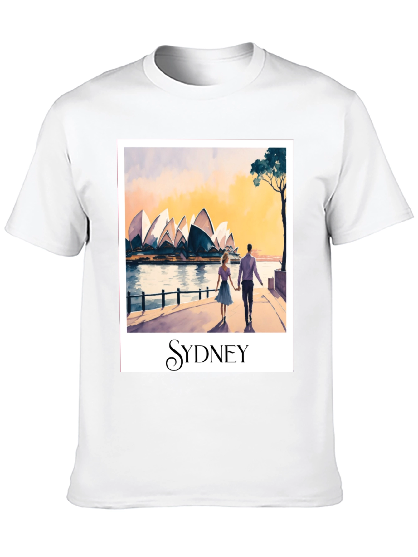 Sydney Opera House Art T-Shirt
