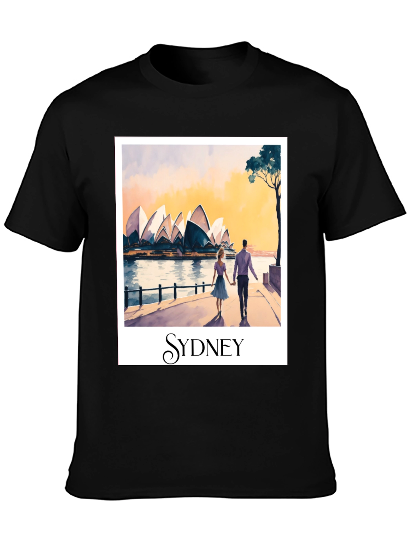 Sydney Opera House Art T-Shirt
