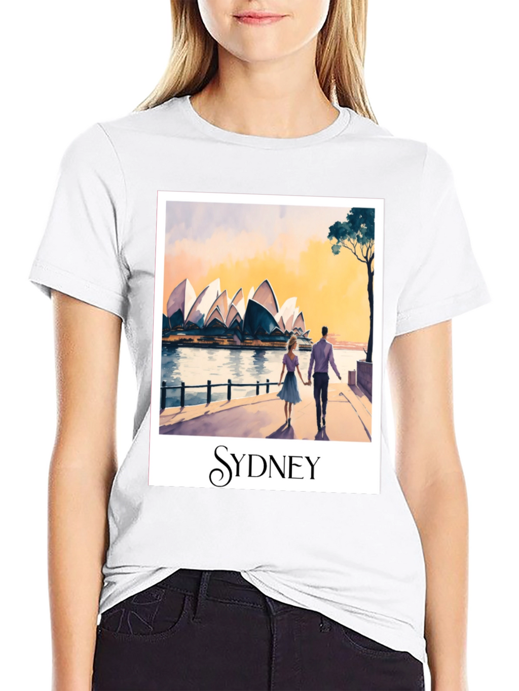 Sydney Opera House Art T-Shirt