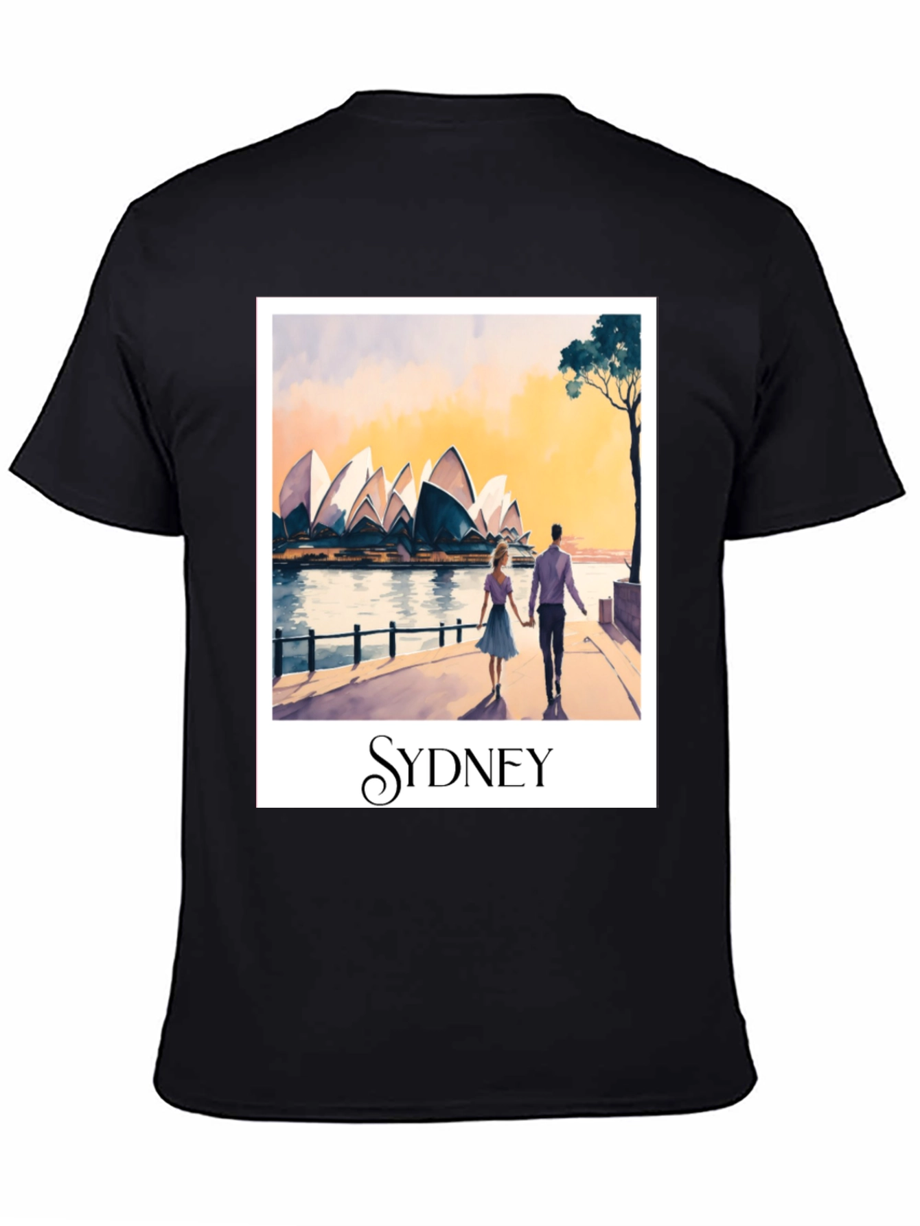 Sydney Opera House Art T-Shirt