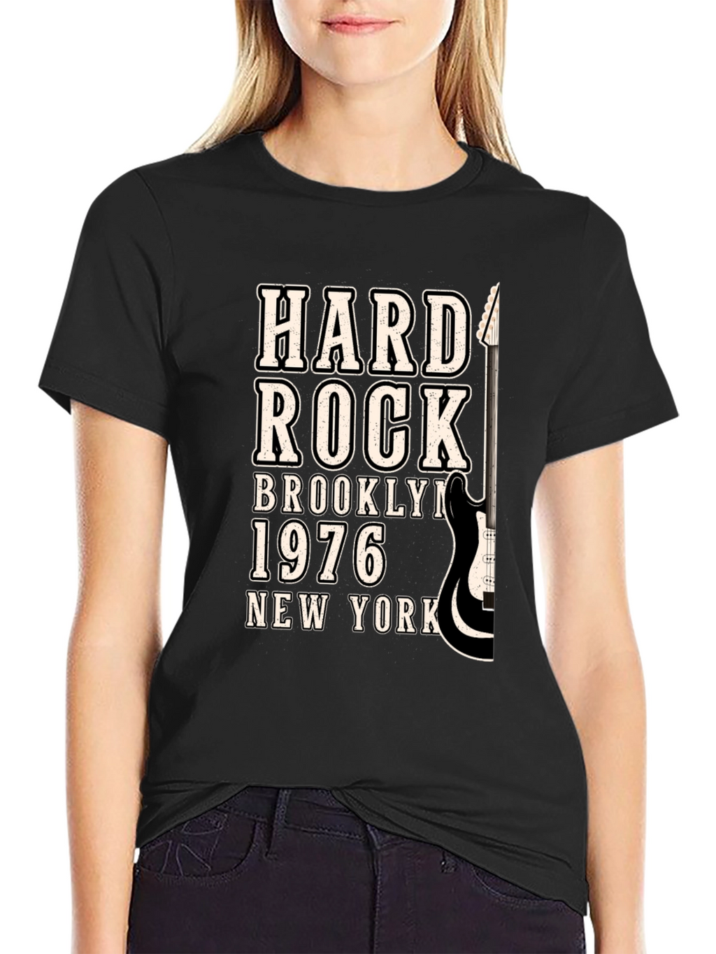Hard Rock Brooklyn 1976 Graphic T-Shirt