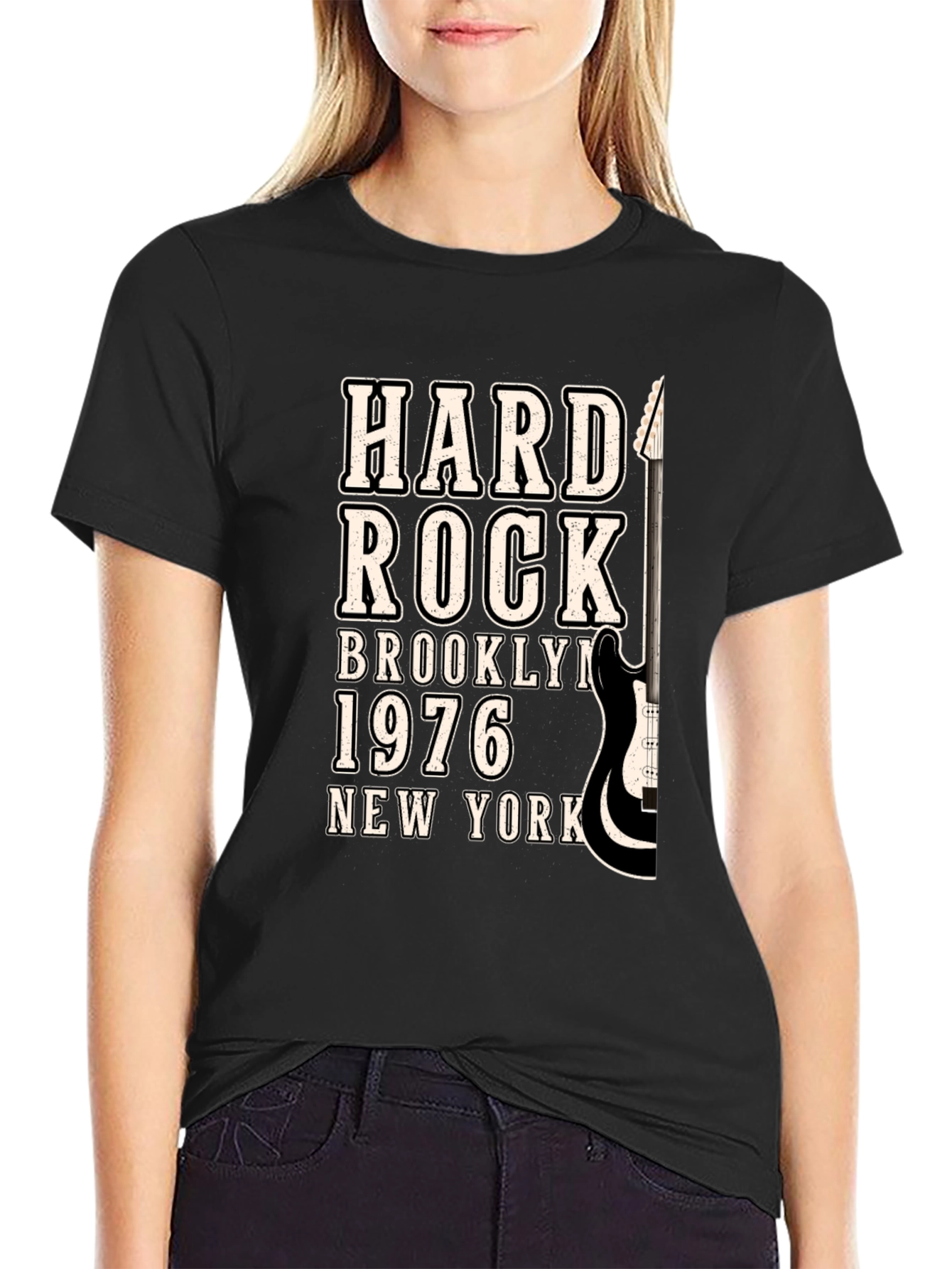Hard Rock Brooklyn 1976 Graphic T-Shirt