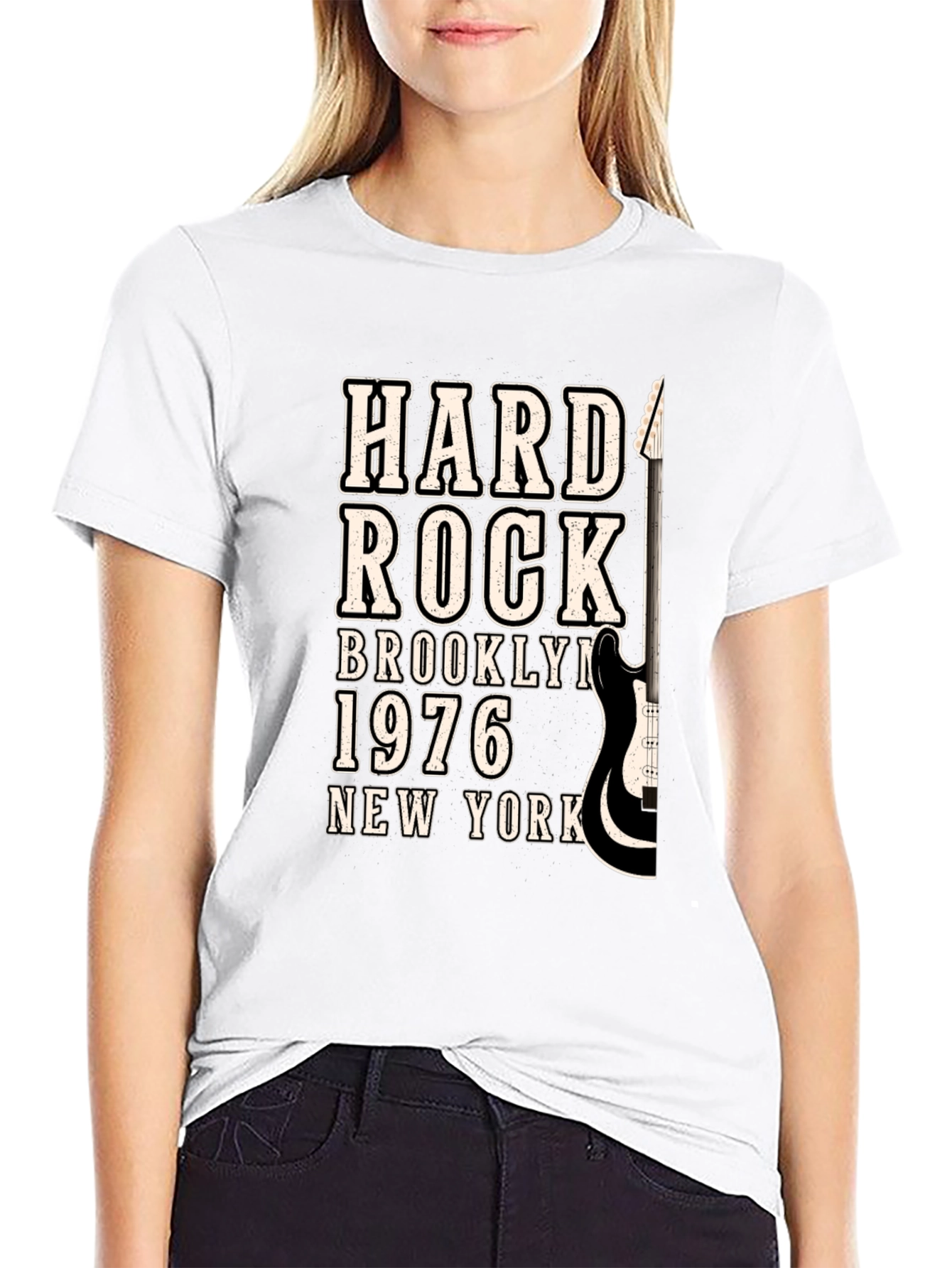 Hard Rock Brooklyn 1976 Graphic T-Shirt