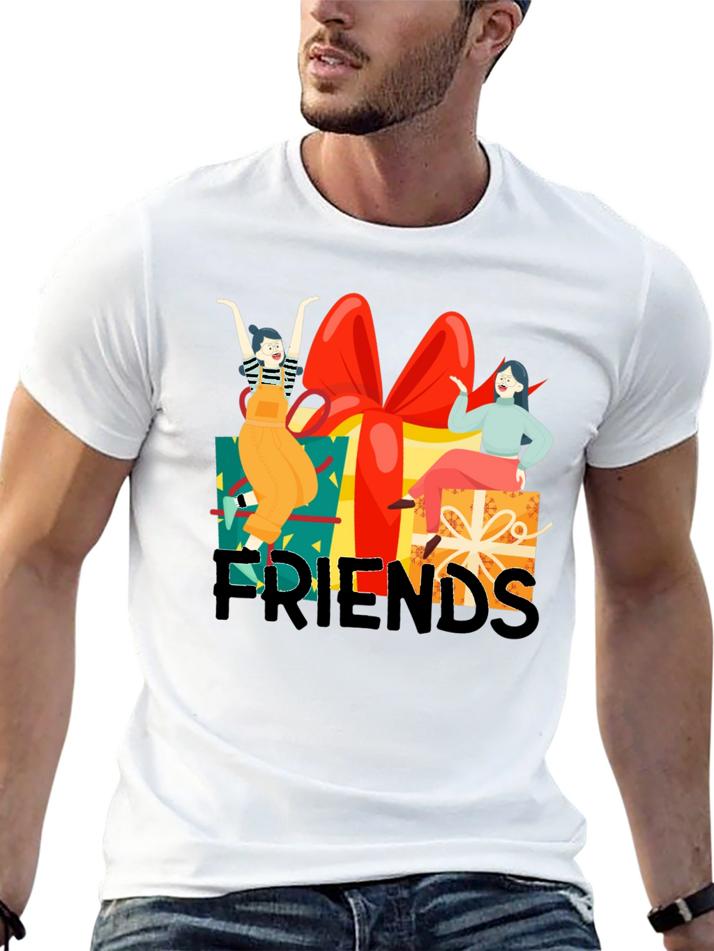 Friends Gift T-Shirt - Fun Friendship Tee