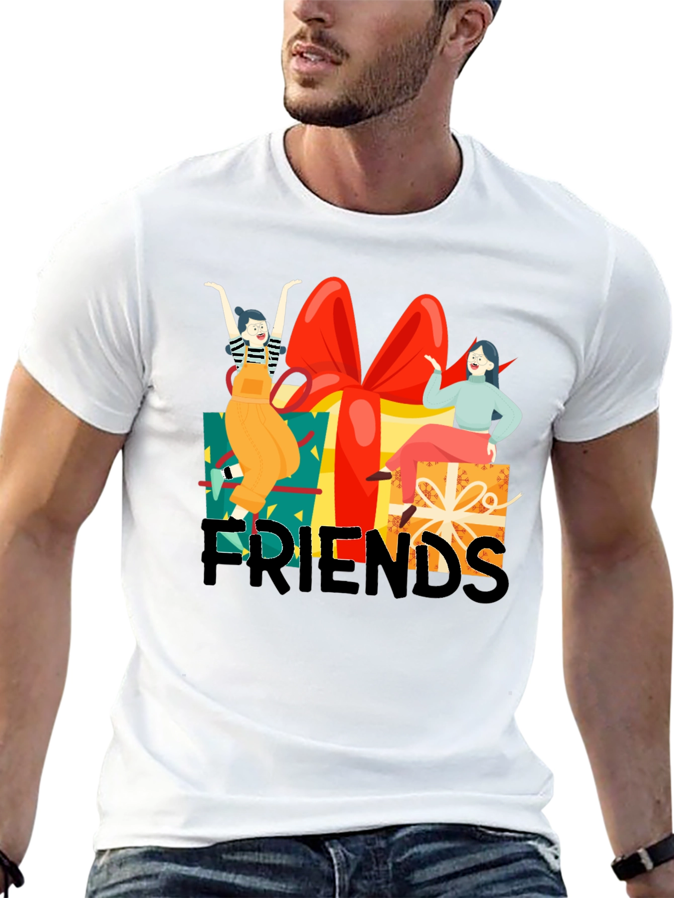 Friends Gift T-Shirt - Fun Friendship Tee
